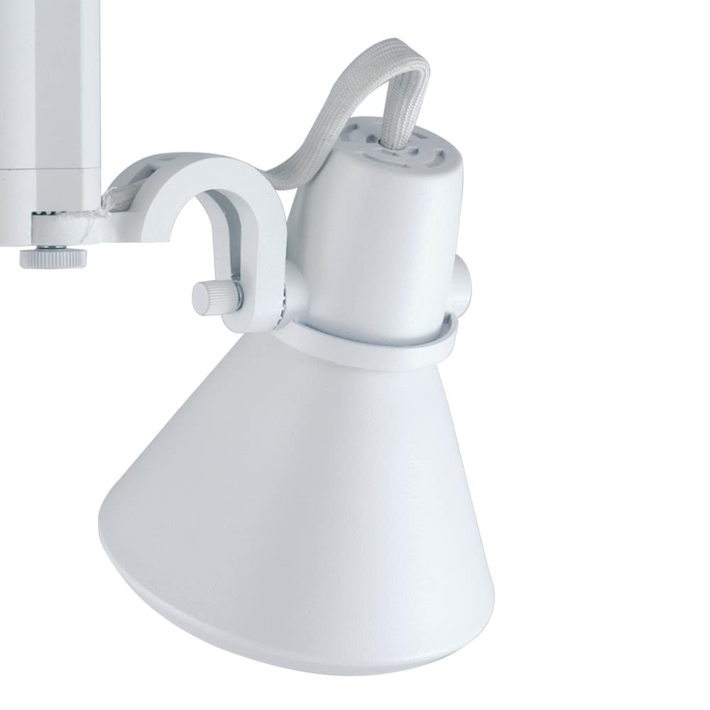 Jesco Lighting Hmh914P3870-S Contempo 914 Series Metal Halide Track Light Fixture, Par38, 70 Watts, Silver Finish