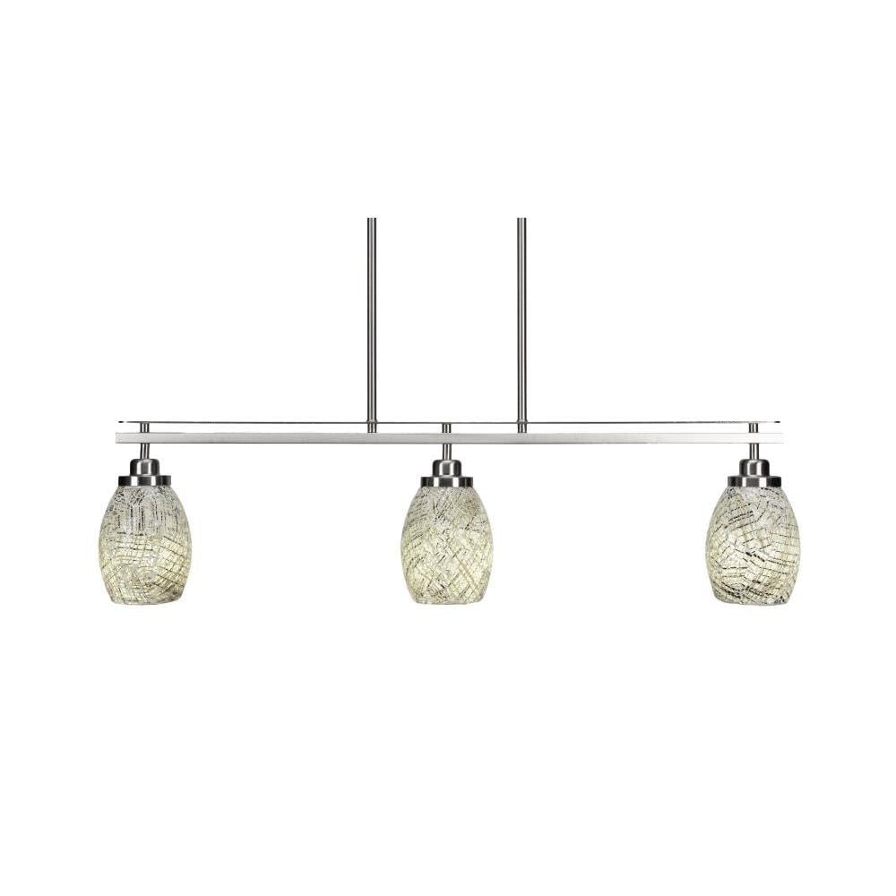 Odyssey 3 Light Island in Brushed Nickel (2636-BN-5054)