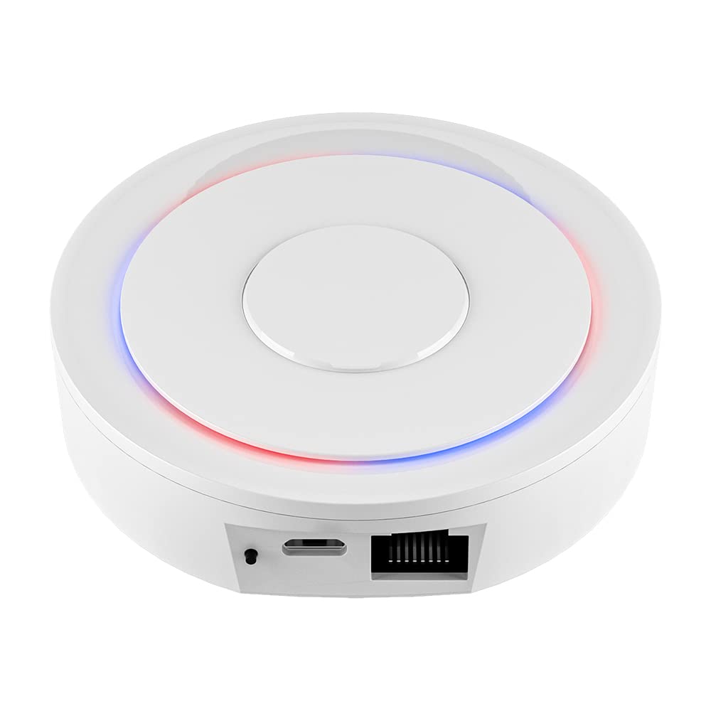BTF-LIGHTING Wired Zigbee3.0 Tuya Gateway Compatible with AppleHome Alexa Google Home SmartLife TuyaSmart APP Work with ZigBee Smart Device for Living Room Kitchen Bedroom