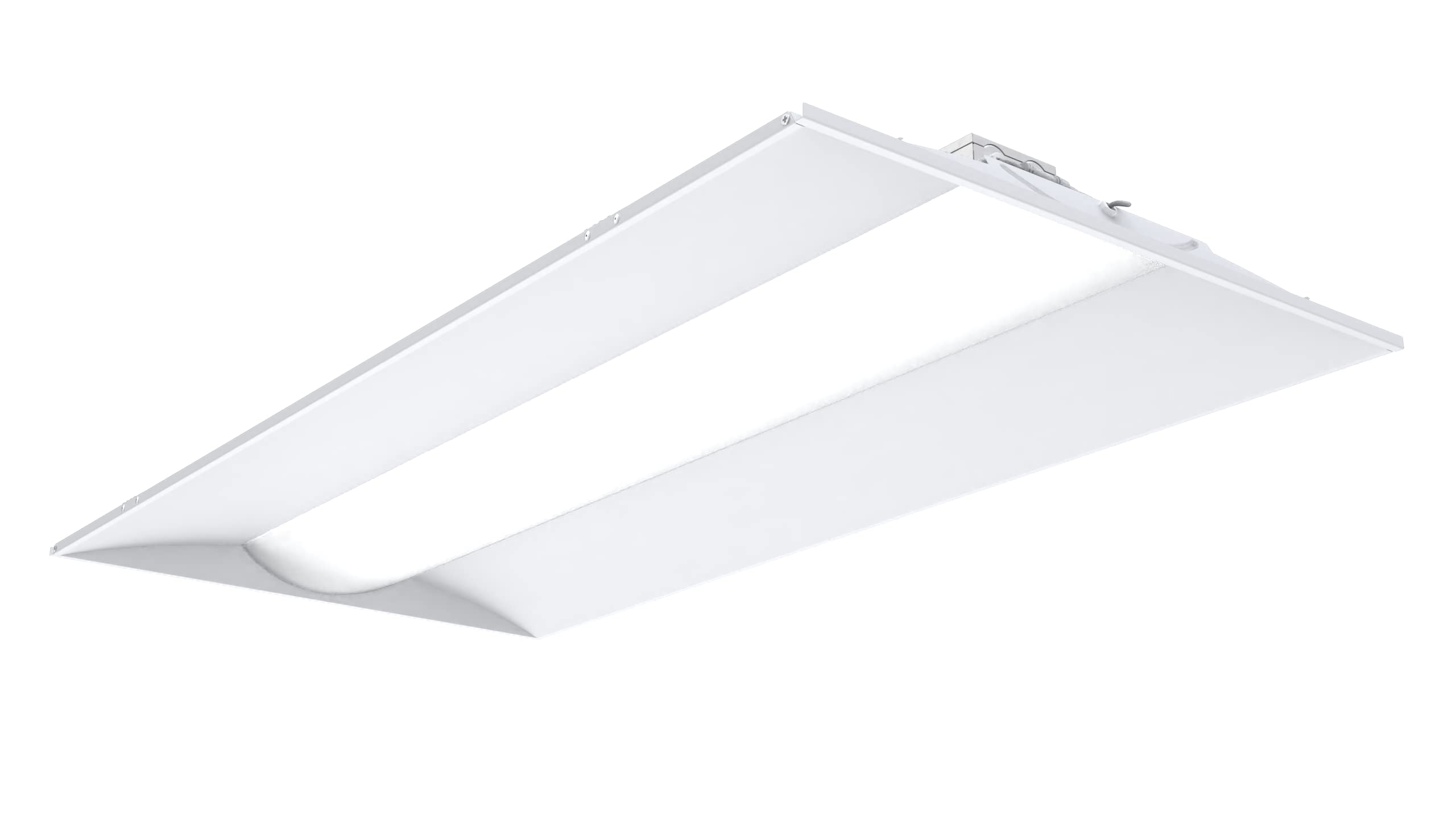 Lithonia Lighting STAKS 2X4 ALO6 SWW7 2 ft. x 4 ft. Stack Switch LED Lay-in Ceiling Light Fixture for Commercial Use, 3500K-5000