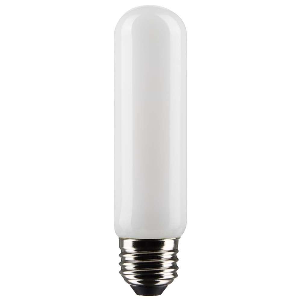 Satco 5.5-Watt Led E26 Light Bulb, 3000K, 15000 Hour Rating, Dimmable, Frost
