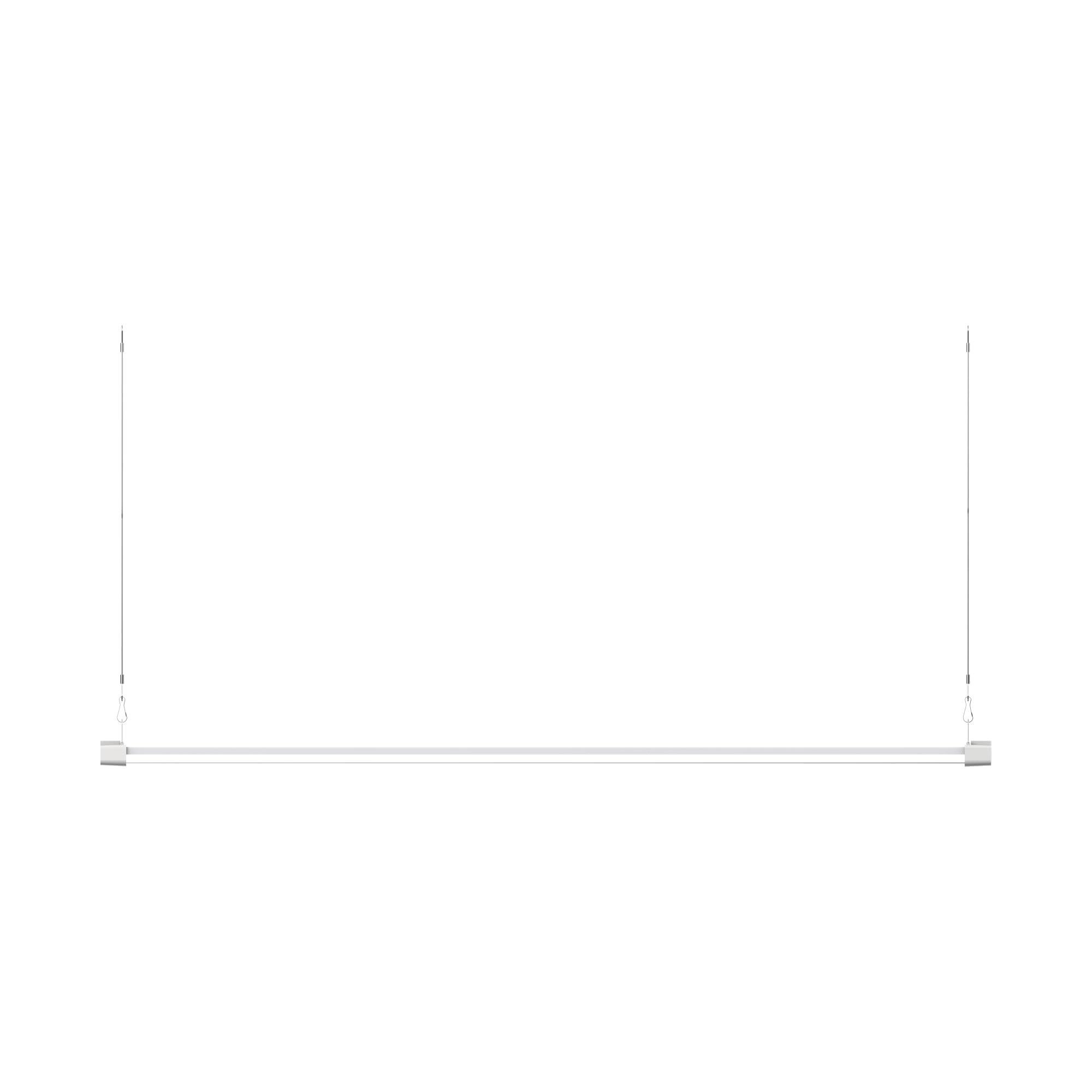 Apicdom Led Grow Light 4Ft Full Spectrum Compact Linkable Lighting Fixture For Indoor Greenhouse Year Round Plant Seedlings, Essential Grow Slim Hanging Suspended Strip