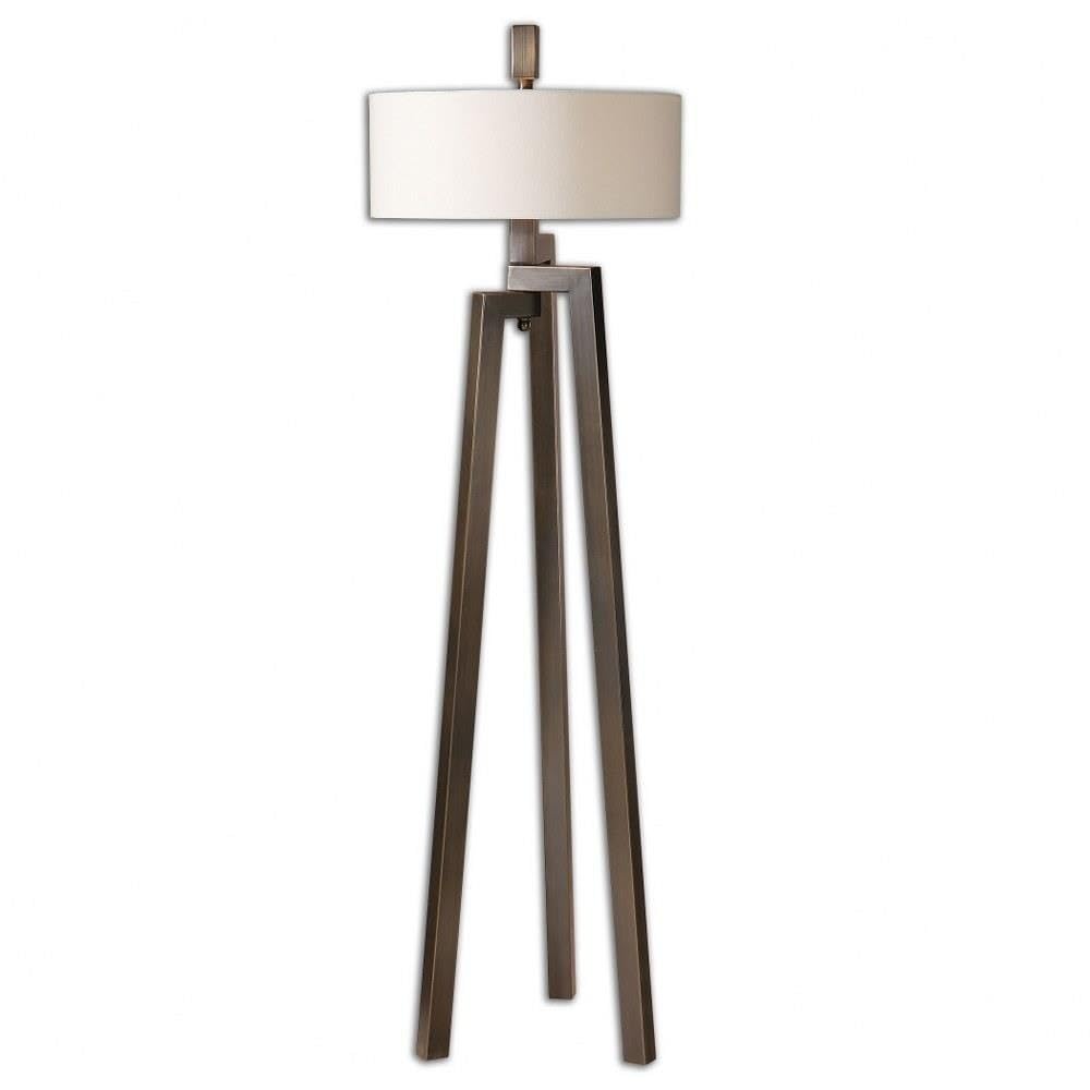 Uttermost Mondovi - 2 Light Modern Floor Lamp - 18 inches Wide by 18 inches deep