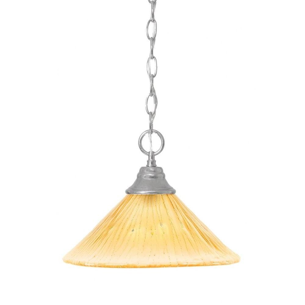 Toltec Lighting 1 Light Pendant In Chrome (10-Ch-700)