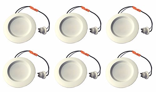 3 INCH RETROFIT, 2700K, 38, CRI90, ES, ETL, 8W, 50W EQUIVALENT, 50000HRS, LM450, DIMMABLE, INPUT VOLTAGE 120V 6 PACK
