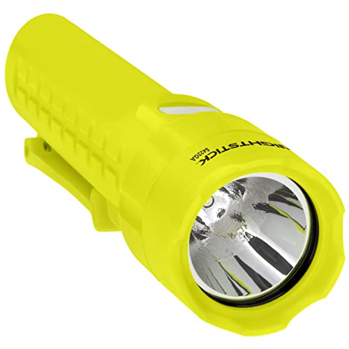 Nightstick XPP-5422GA Intrinsically Safe Flashlight, Dual-Light, 3 AA, Green, Polymer, One Size