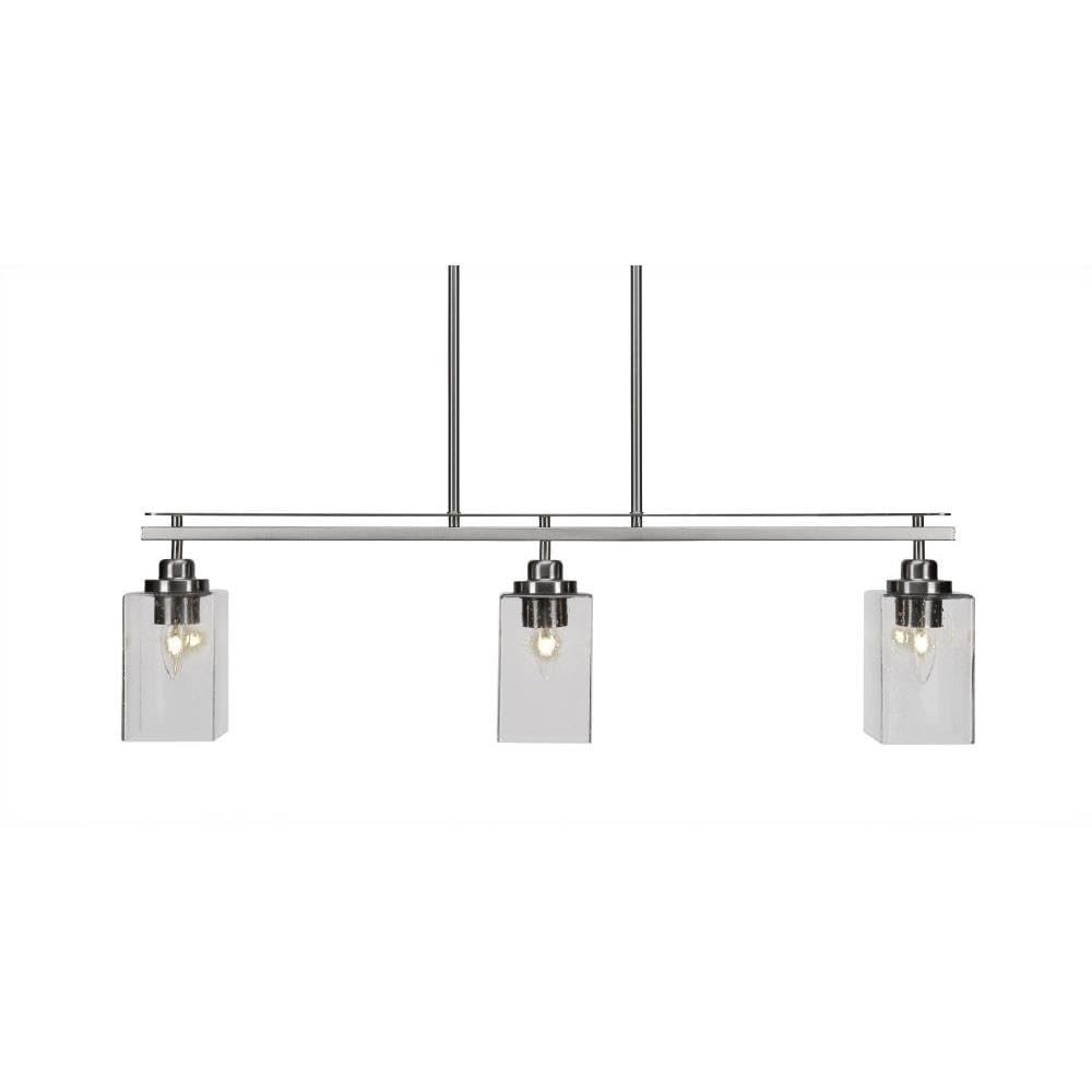 Odyssey 3 Light Island in Brushed Nickel (2636-BN-530)