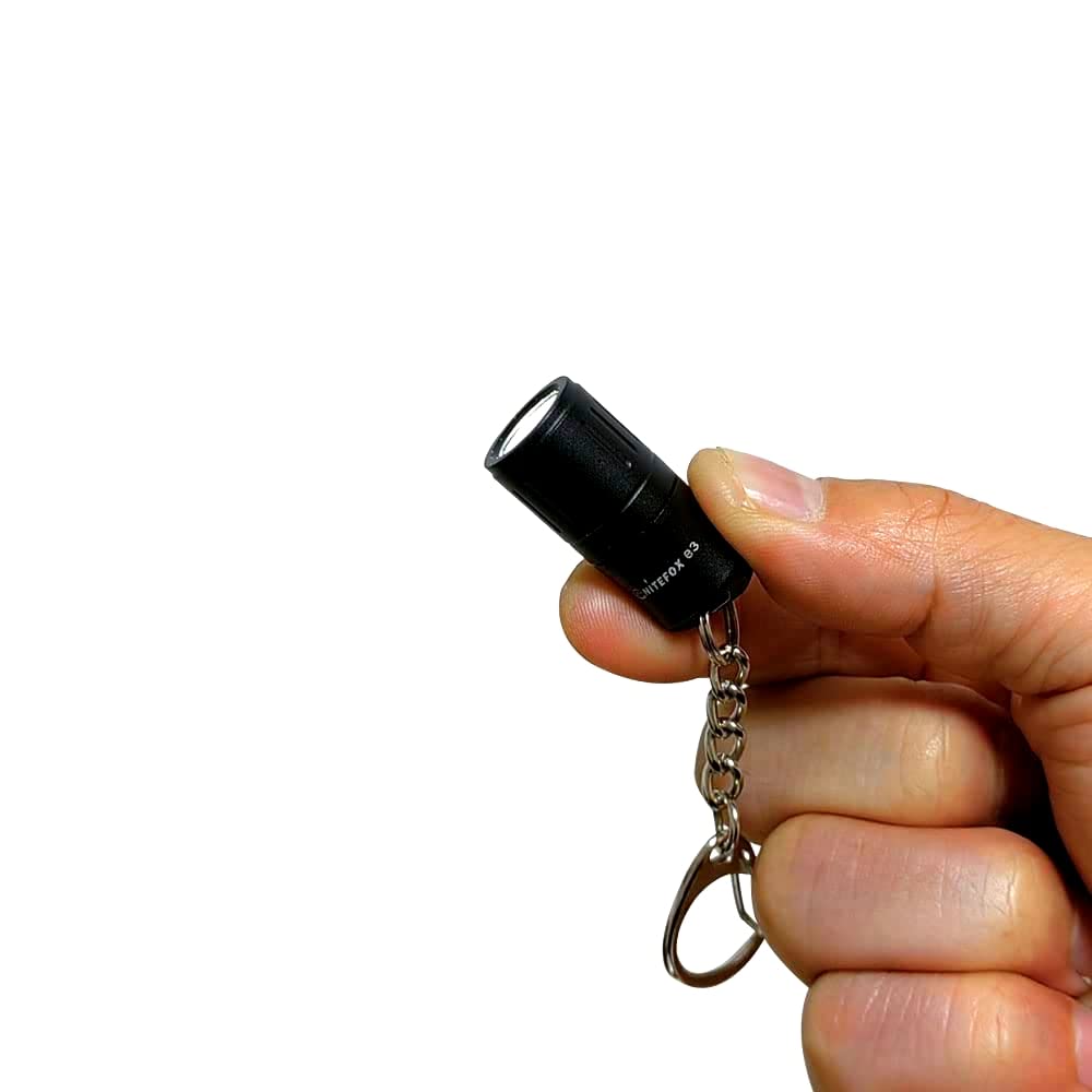 Nitefox E3 Mini Small Bright Keychain Flashlight 100 Lumens Long Lifetime Waterproof Edc Light For Everyday Dog Walk Sleeping Re