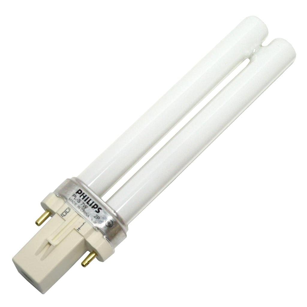 Philips Pl-S 7W/841/2P Compact Fluorescent Light Bulb, 2 Pin Base, 1 Count