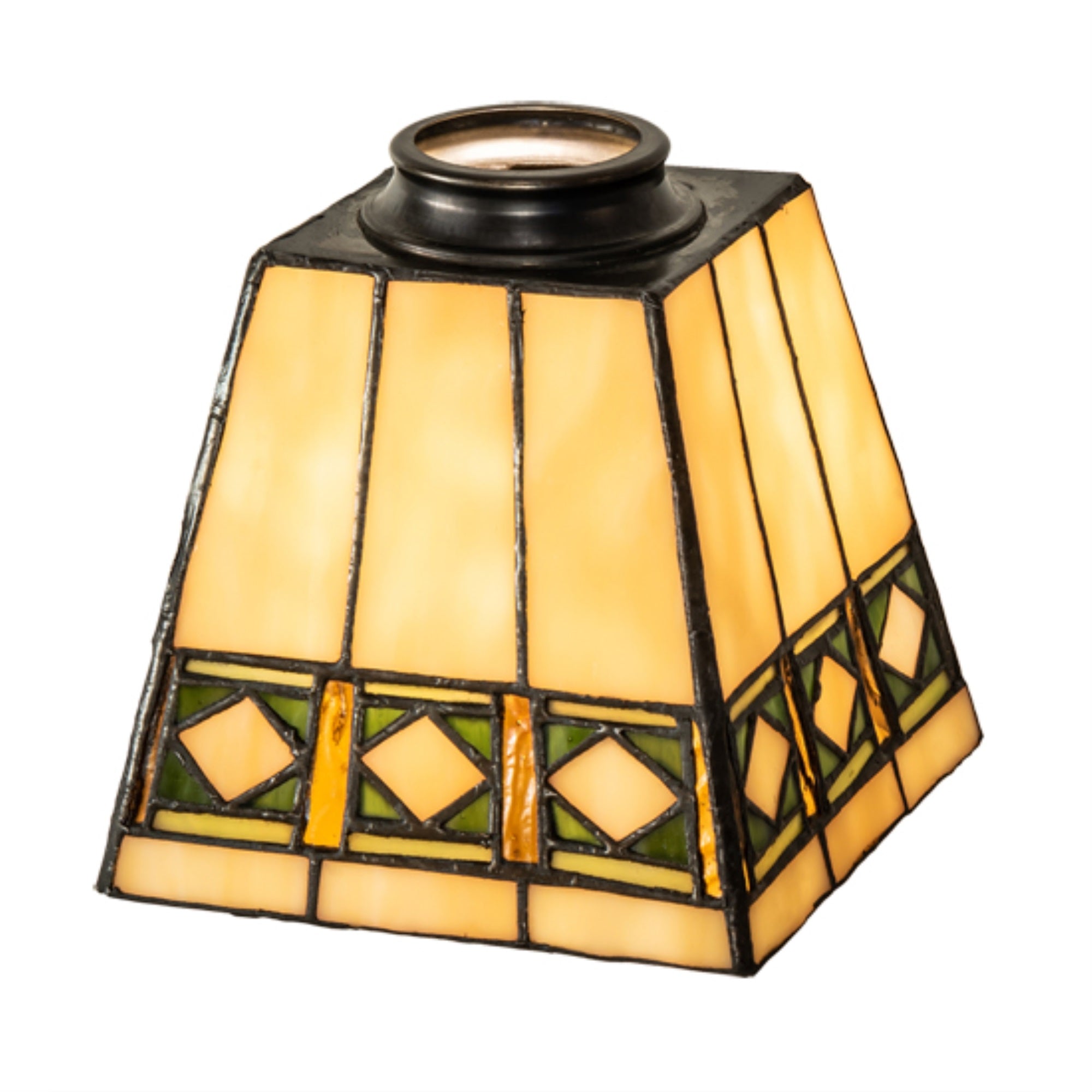 Meyda Tiffany Lighting Fixture, Model 46459, Metal, Multicolor