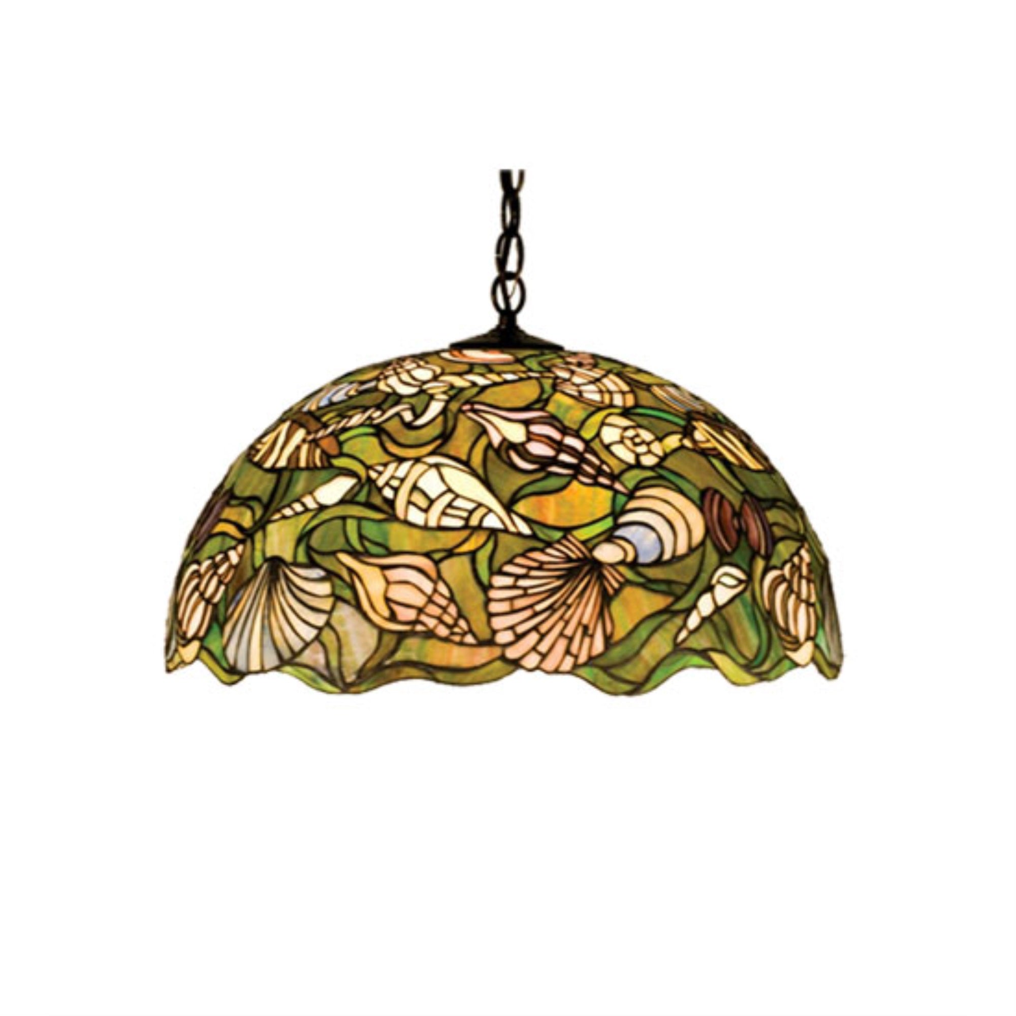20 inchW Seashell Pendant