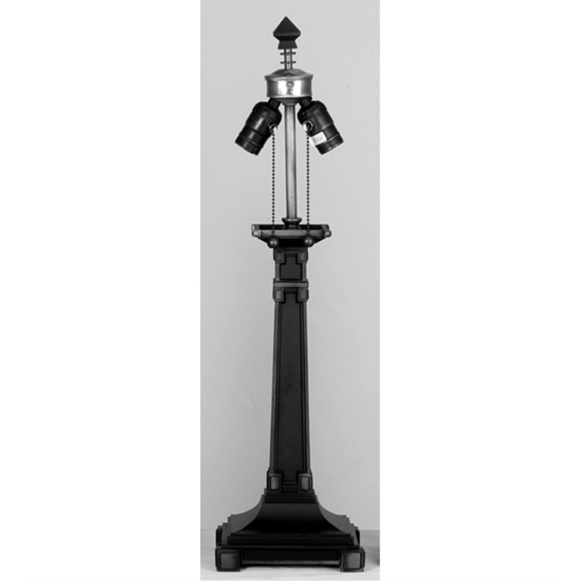 Meyda Tiffany Lighting Fixture, 24in Metal, Bronze/Dark, Model 48223