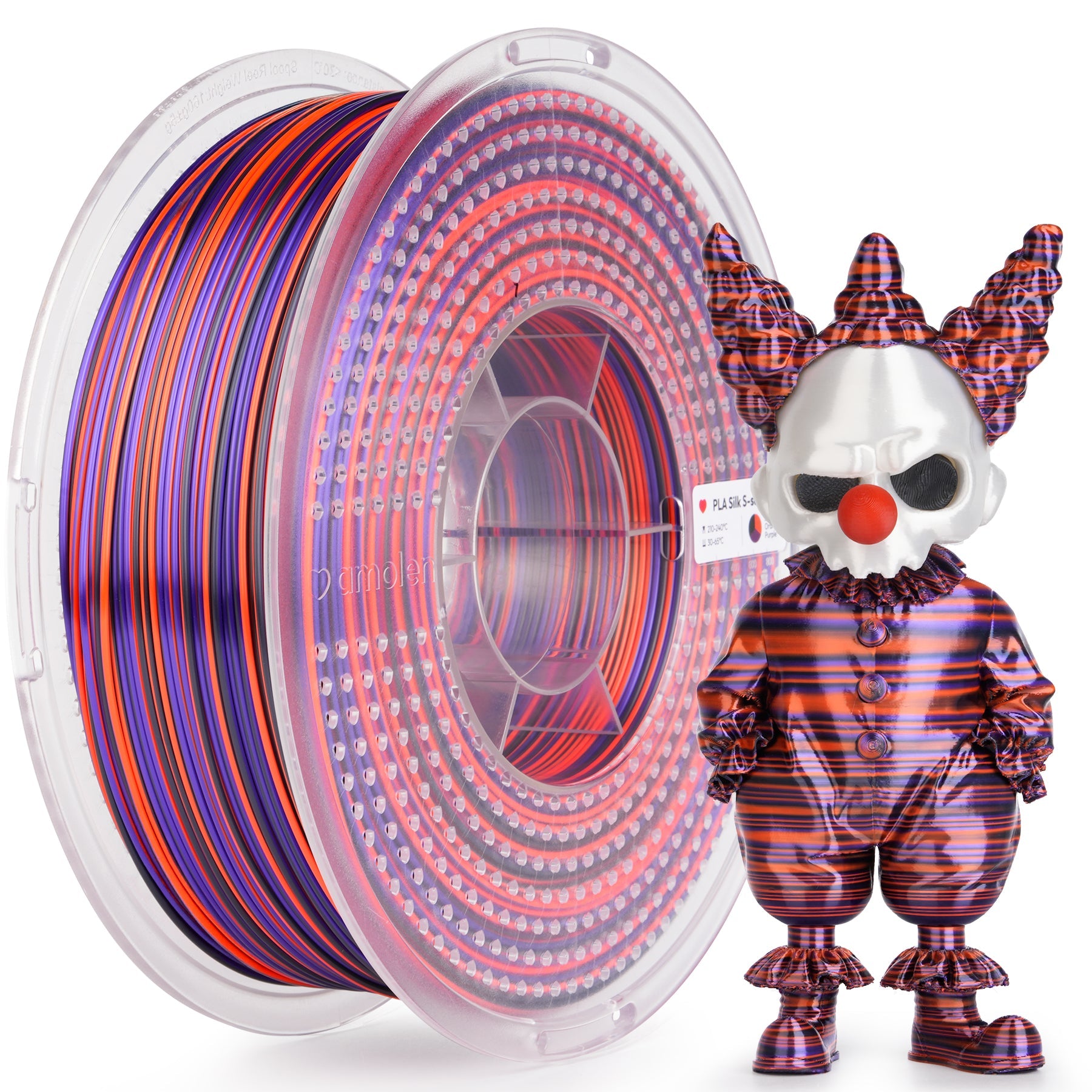 PLA Silk S-Series Filament 1.75mm, 1KG/2.2LB