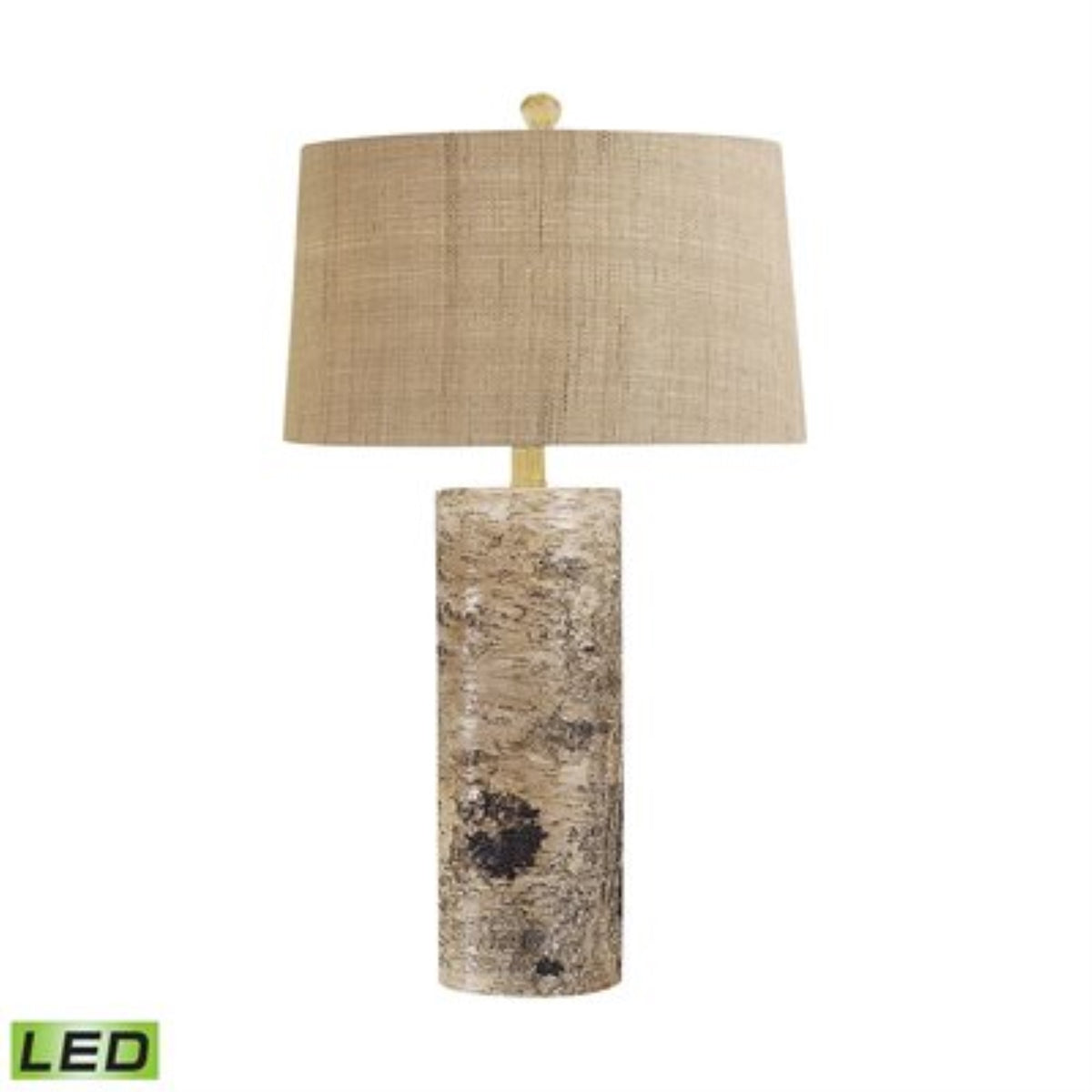 Aspen Bark LED Table Lamp