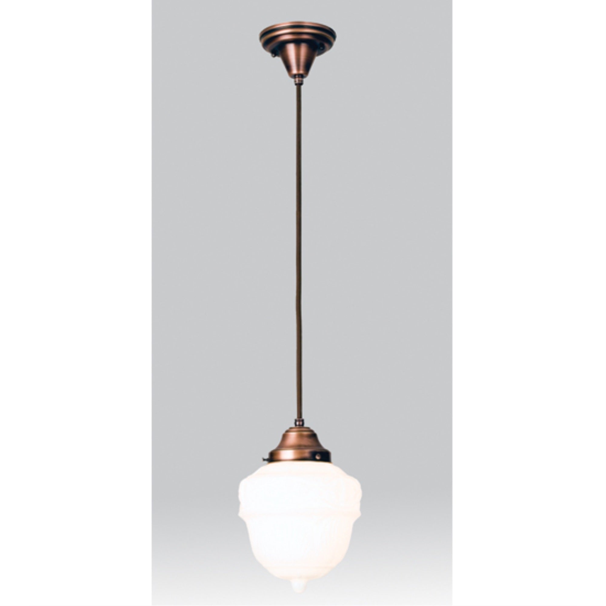 Meyda Tiffany 50645 Mini Pendant Light, Burnished Copper, 7.5in Width, Metal