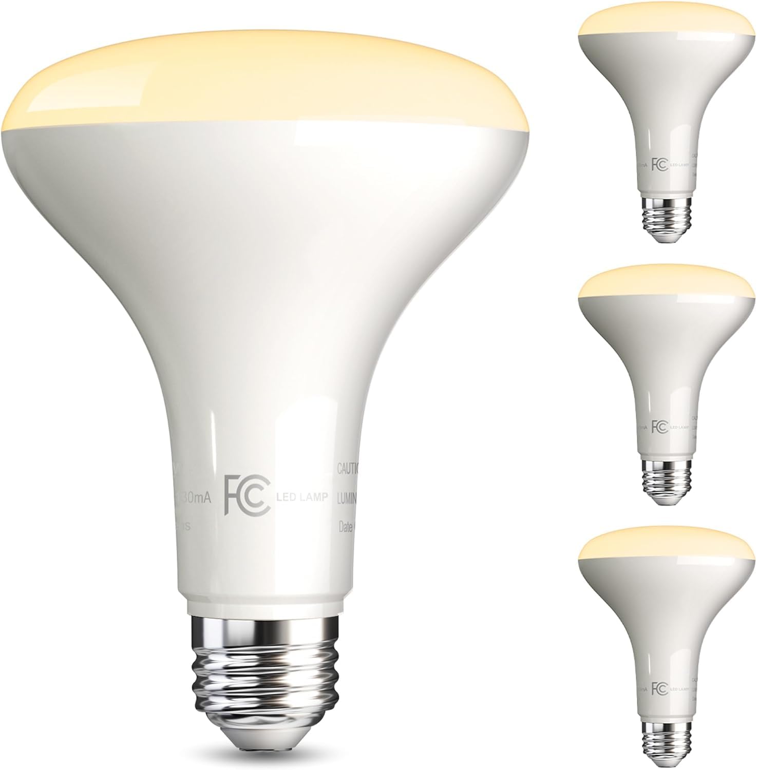 Led Flood Light Bulb Indoor, Dimmable Br30 Recessed Can Light Bulbs, 65 Watt Equivalent Efficient 9W, Soft White 2700K, E26 Stan
