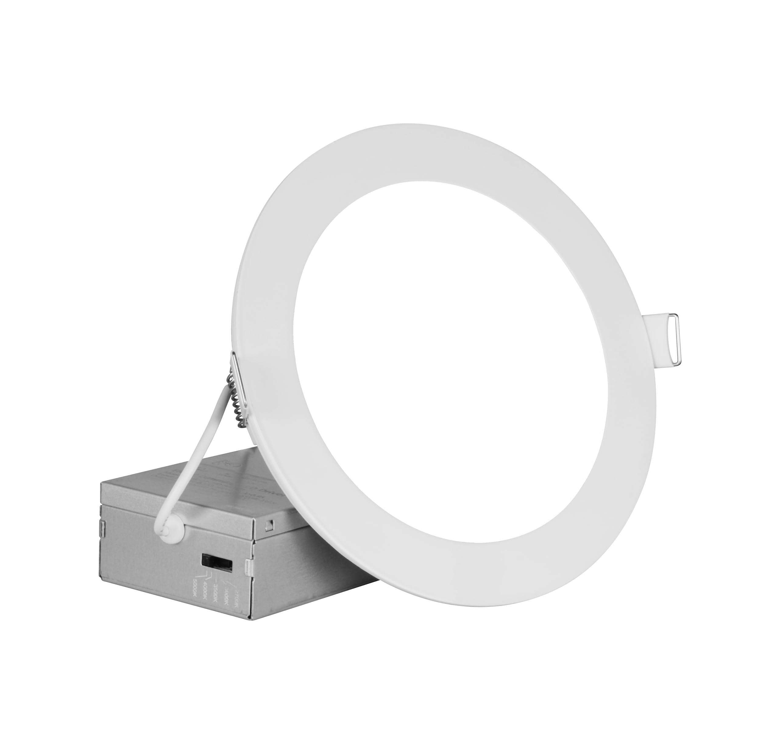 NICOR Lighting REL61120SRDWH RELS Canless Downlight, 6in, White