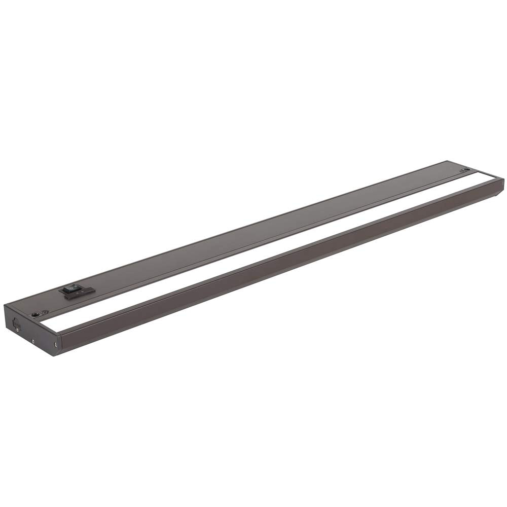 NSL LED Under Cabinet Lighting - Dimmable, 3 Color Temperatures, 24 Inch, Bronze Finish, Model LTSPRO-24-BZ