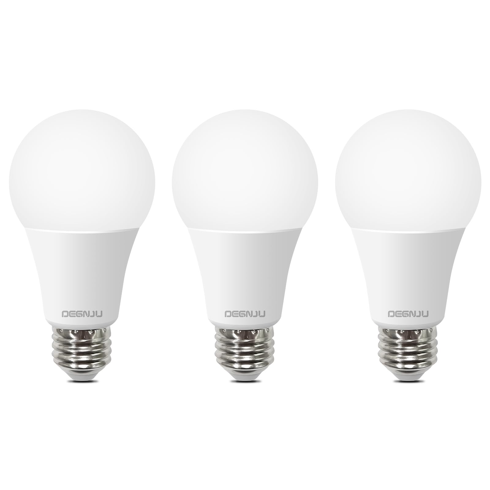 Degnju Led Light Bulbs, 100 Watt Equivalent Led Bulbs A19, 2700K Soft White Light Bulbs, 1500 Lumens, E26 Standard Base, Non-Dim