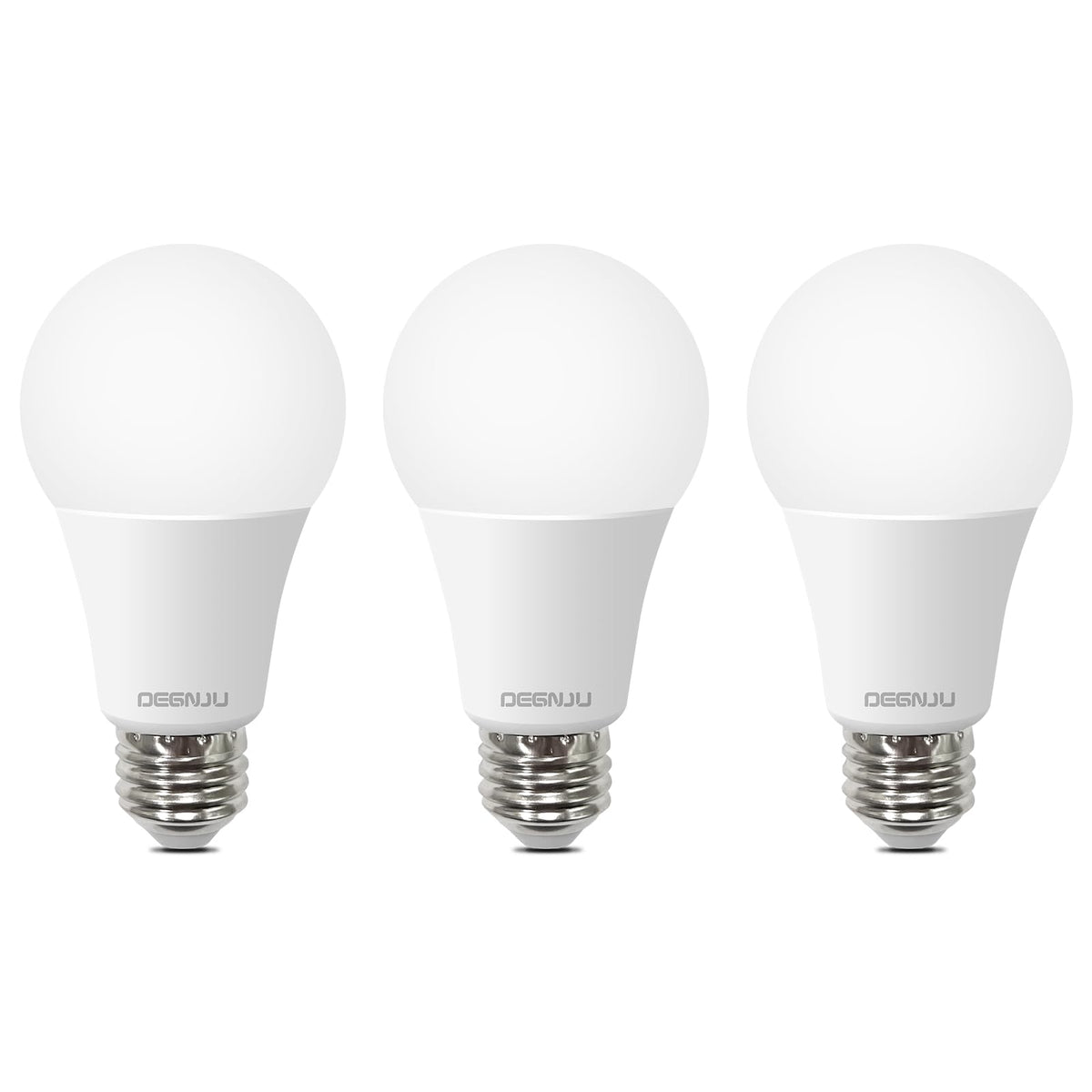 Degnju Led Light Bulbs, 100 Watt Equivalent Led Bulbs A19, 2700K Soft White Light Bulbs, 1500 Lumens, E26 Standard Base, Non-Dim