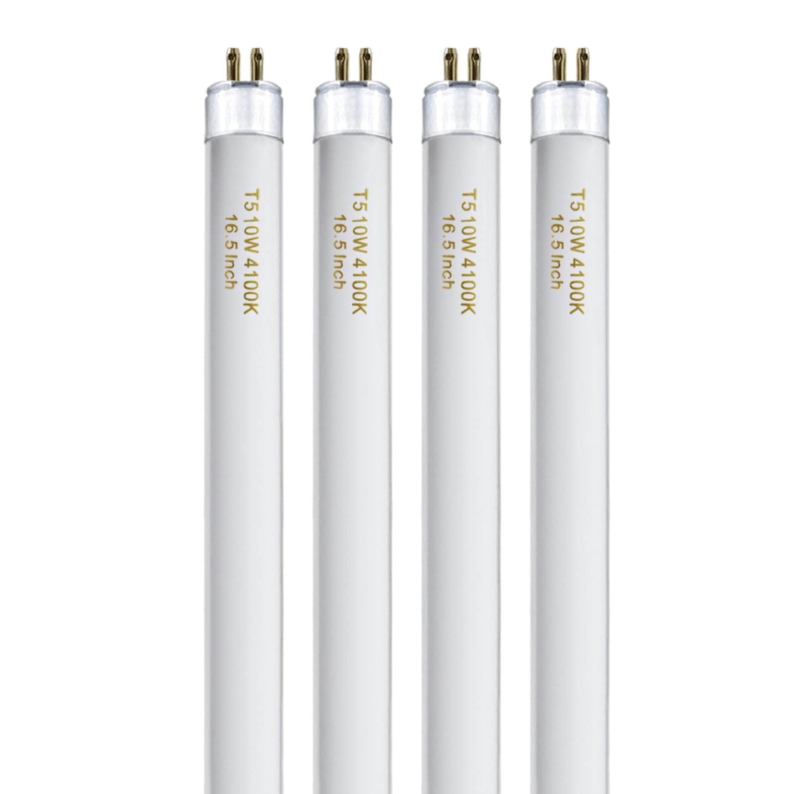 T5 10 Watt F10T5/Cw Light Bulb 16  Under Cabinet Lights Cool White  T5 10W Fluorescent Bulb Compatible With Jasco Philips  Sylvania Lighting Fixture  900Lm G5 Base  4Pack