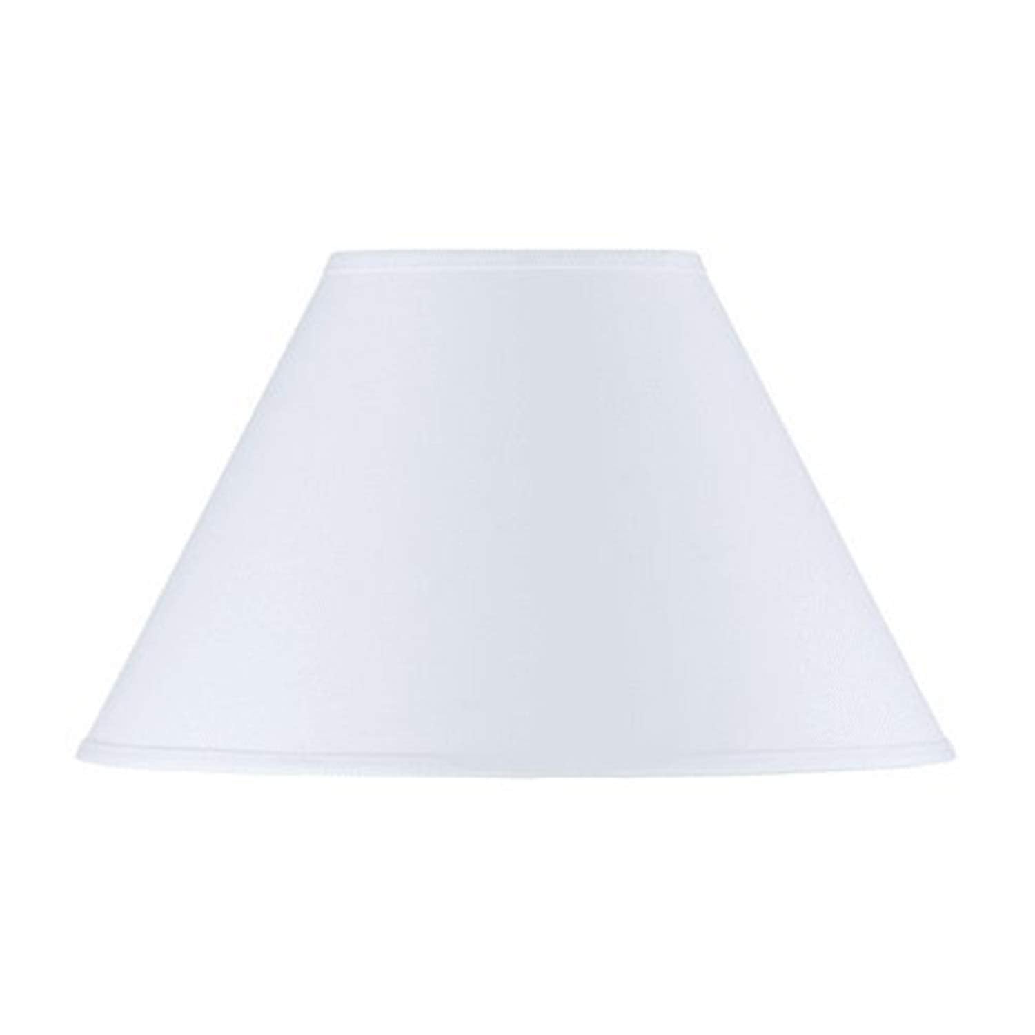 Cal Lighting SH-1173 Round Fabric Shade, 11-Inch, Glass, See Image