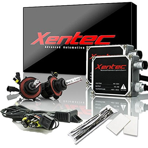 Xentec 55W Ballasts Bundle with 2 Xenon Bulbs H13/9008 Flex Bixenon 10000K Brillant Blue