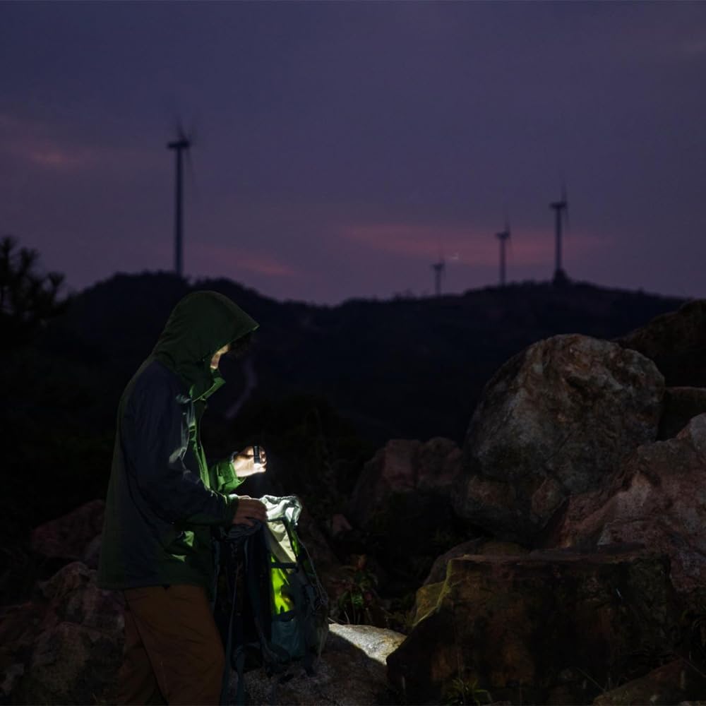 Olight Baton4 Rechargeable Edc Flashlight, Portable Light 1300 Lumens With Magnetic Charging Cable, Small Powerful For Home, Cam