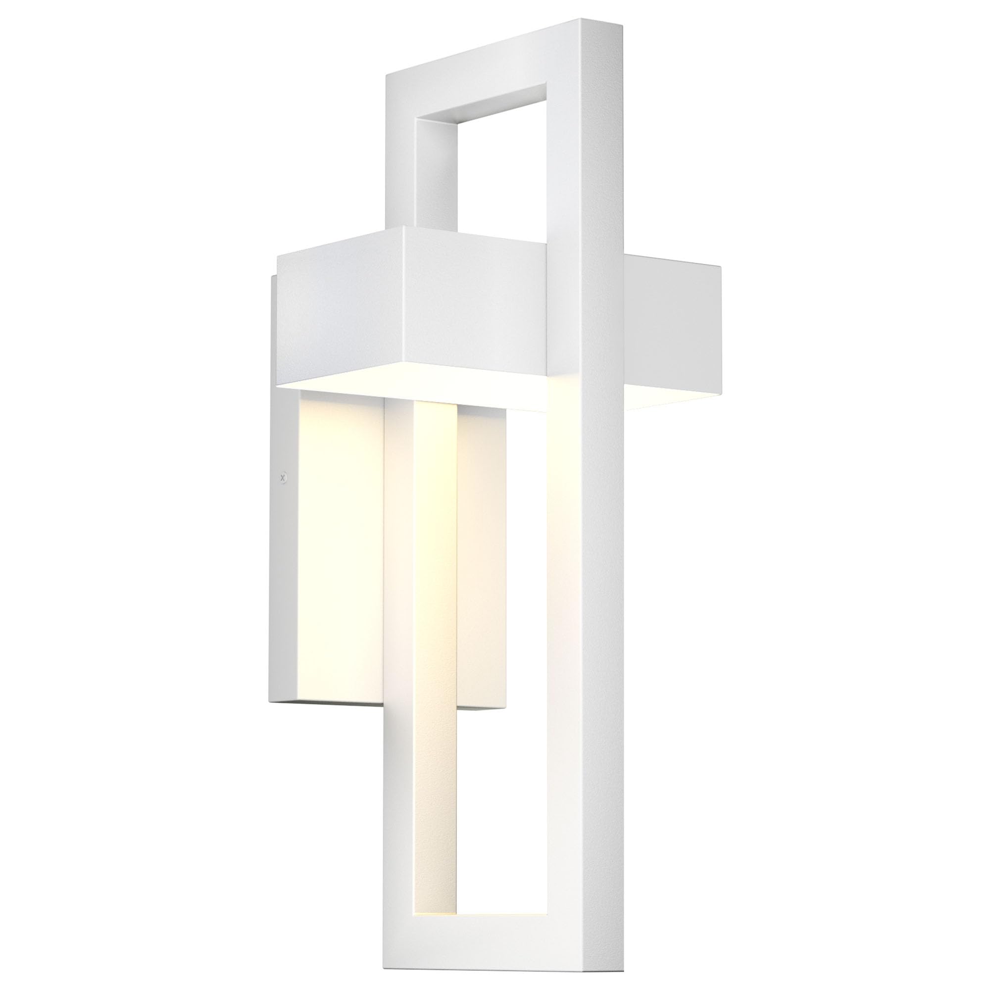 LamQee Modern Outdoor Wall Lights 3000K Integrated LED Outdoor Wall Sconces Lighting, Contemporary Exterior Lighting Fixtures Ou