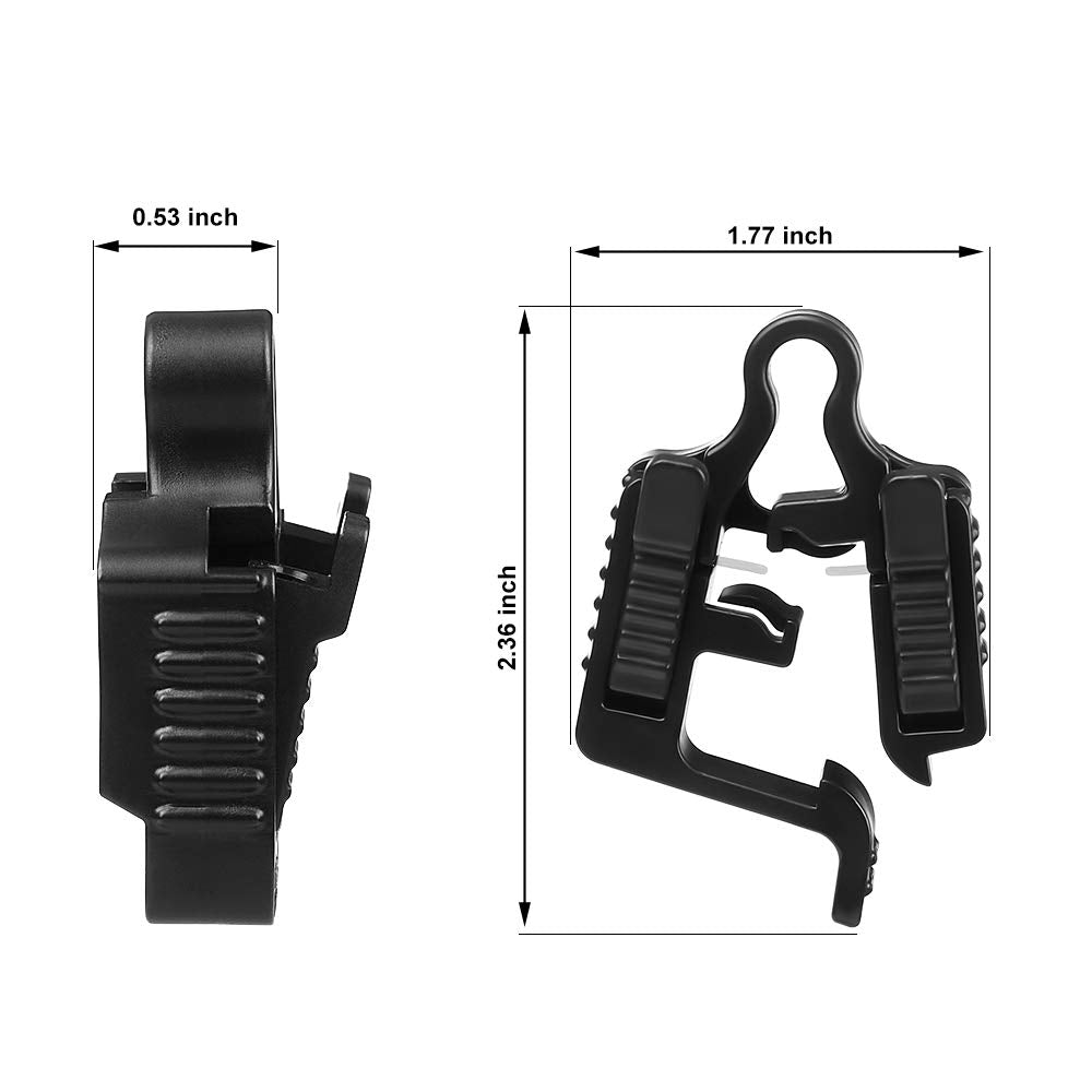 Aizzkry Low Voltage Wire Connectors, Waterproof Splice For 12-18 Gauge, Black, 8 Pack