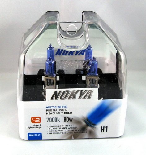 Nokya Arctic White H1 Car Headlight Bulb (S2) Nok7217 .