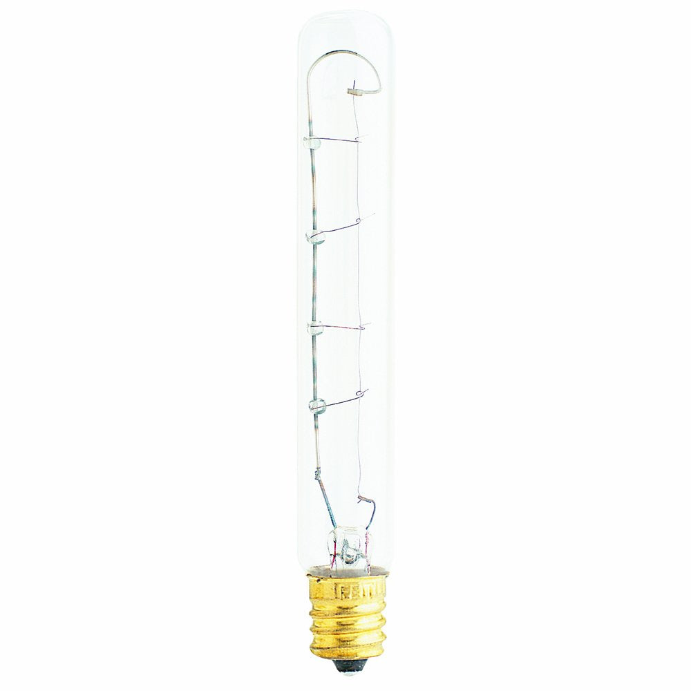 Feit Electric T6-1/2 Tubular Bulb, Clear Glass, 1 Count, Model BP40T61/2