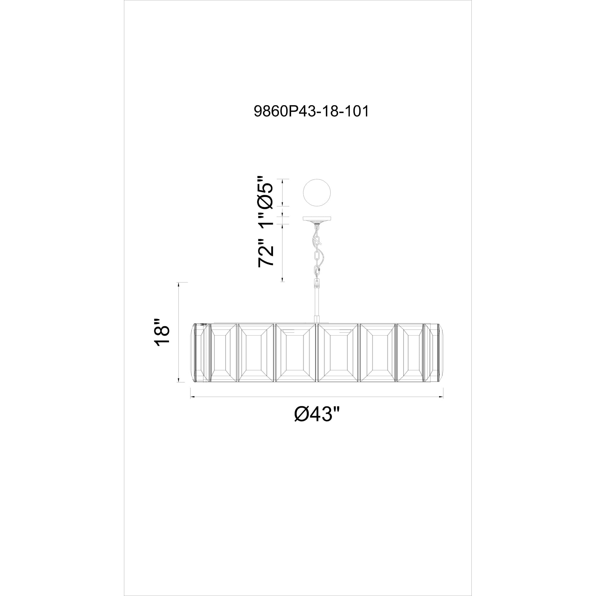 Cwi Lighting Black 18 Light Farmhouse Metal Chandelier - Elegant Lighting Fixture