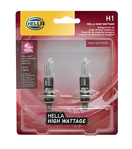 HELLA H1 100WTB High Wattage Bulbs, 12V