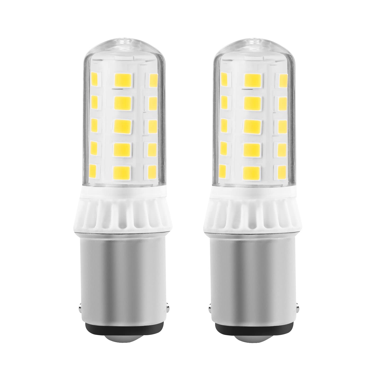 Becuice Low Voltage 12-24V Ac/Dc 4W Ba15S S8 Sc Bayonet Single Contact Base 1156 1141 Led Light Bulb For Outdoor Landscape Light