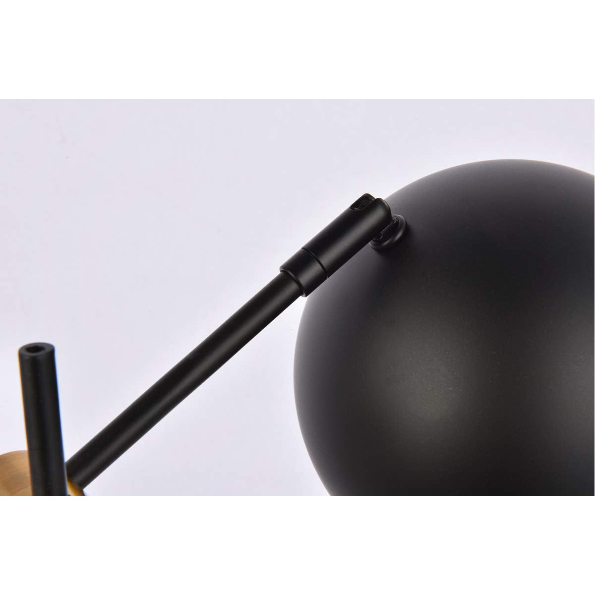 Living District Modern Home Decorative Forrester 1 Light Black Table lamp