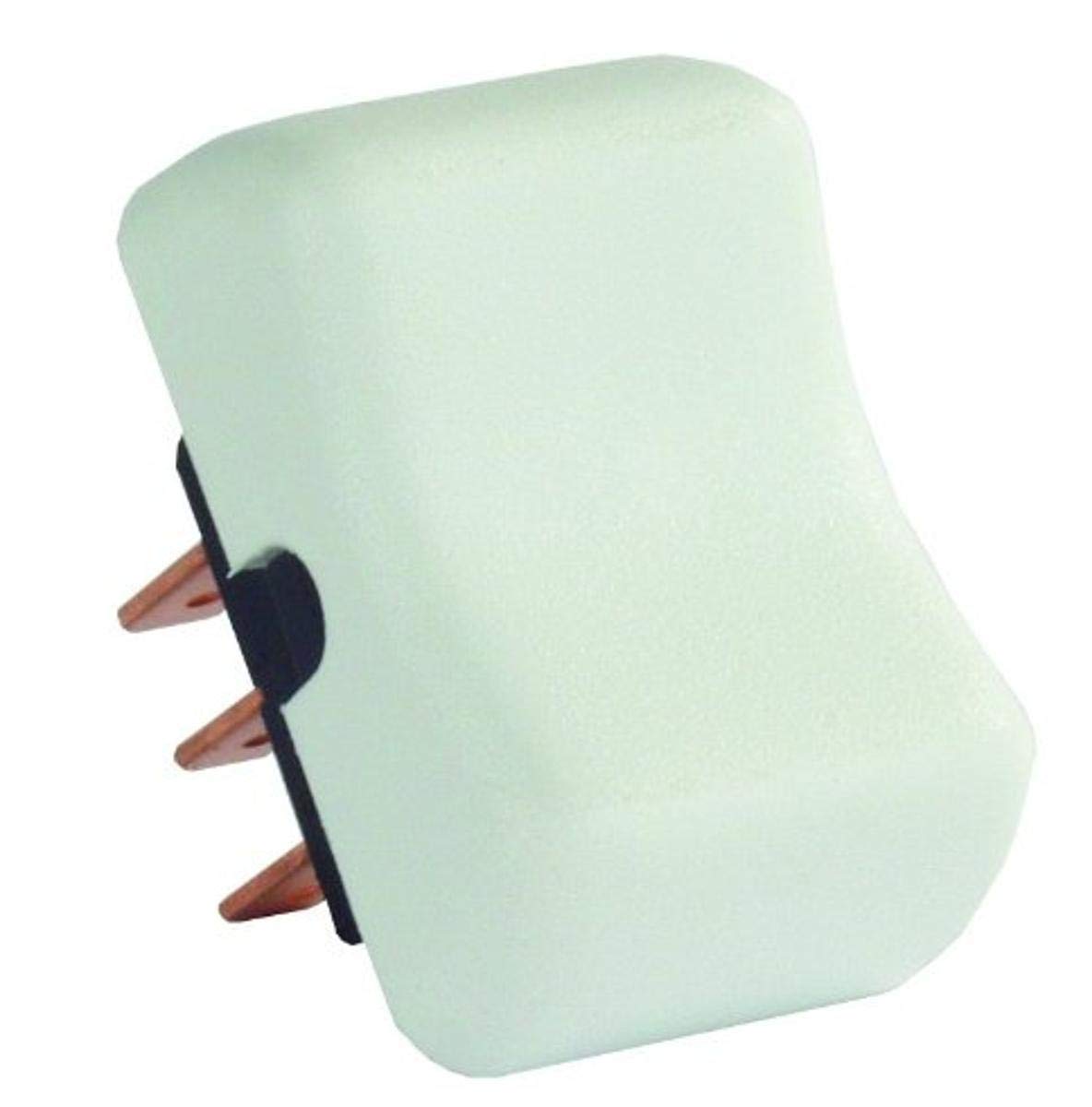 Jr Products 12055 White Spdt Mom-On/Off/Mom-On Switch
