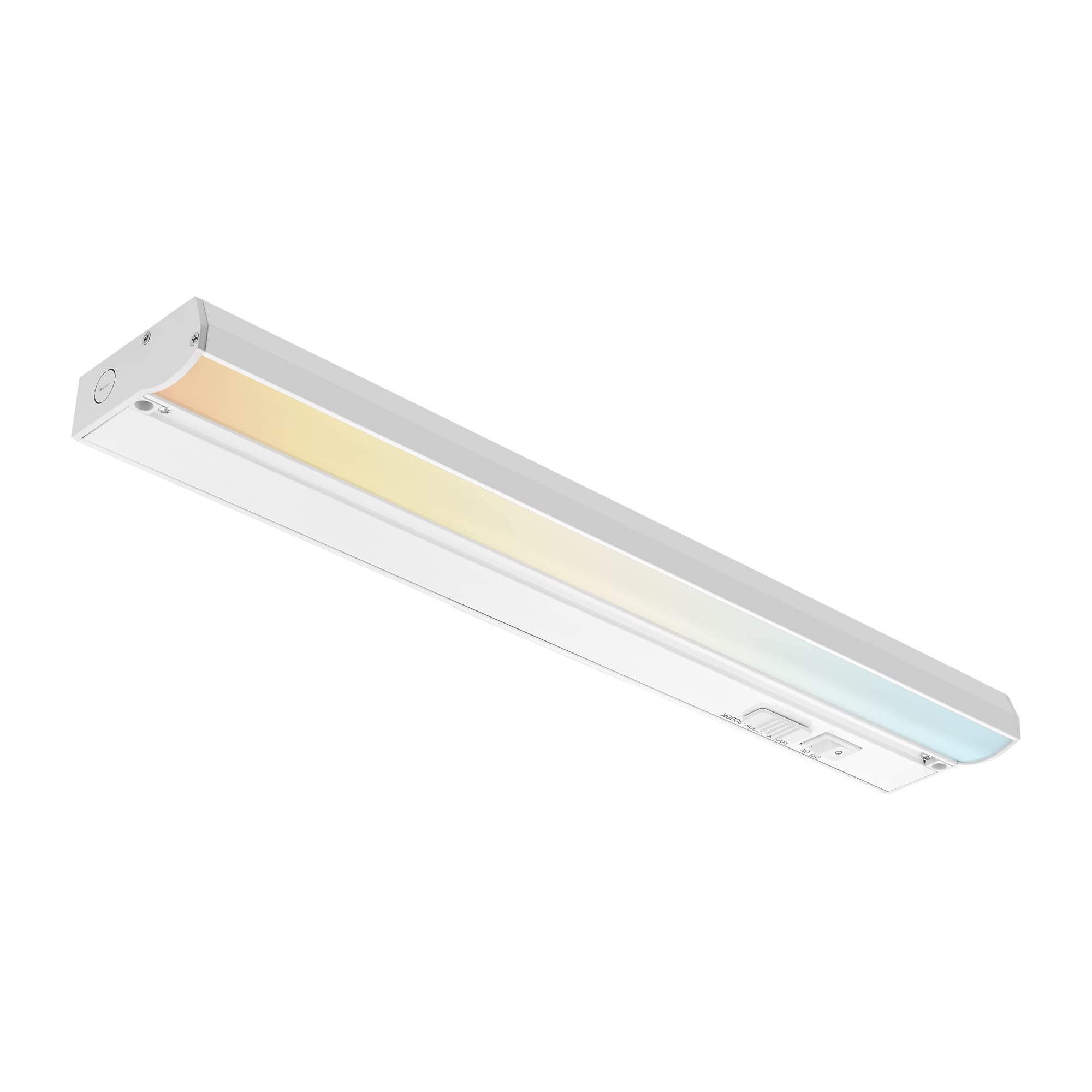 Parmida LED Under Cabinet Light, 42 Inch, 30W, Dimmable, 3CCT 3000K/4000K/5000K, ETL Listed, White