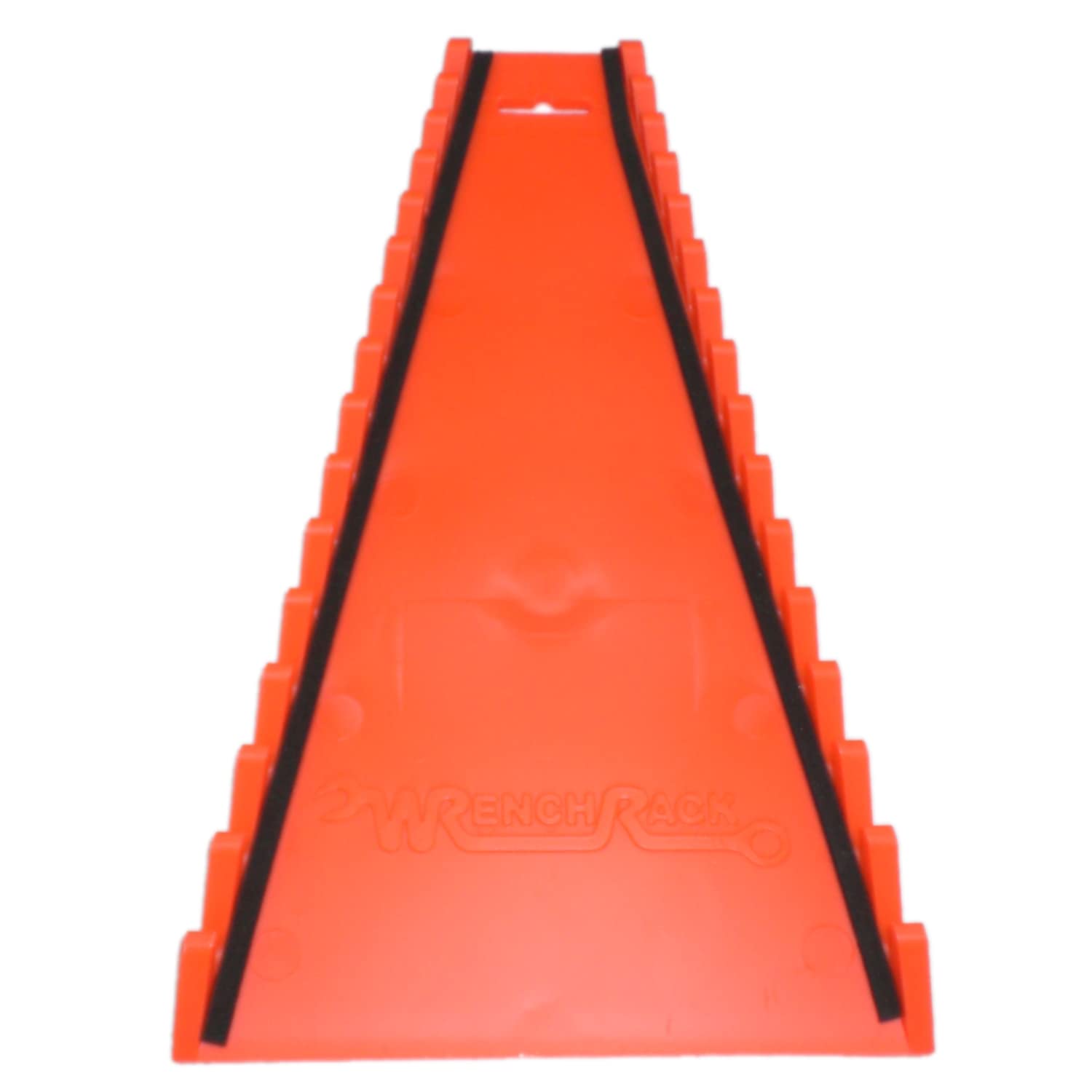 Protoco 4060 Reverse 15 Piece Wrench Rack, Tool Organizer For Tool Box, Tool Cart Or Wall Mounted, Orange