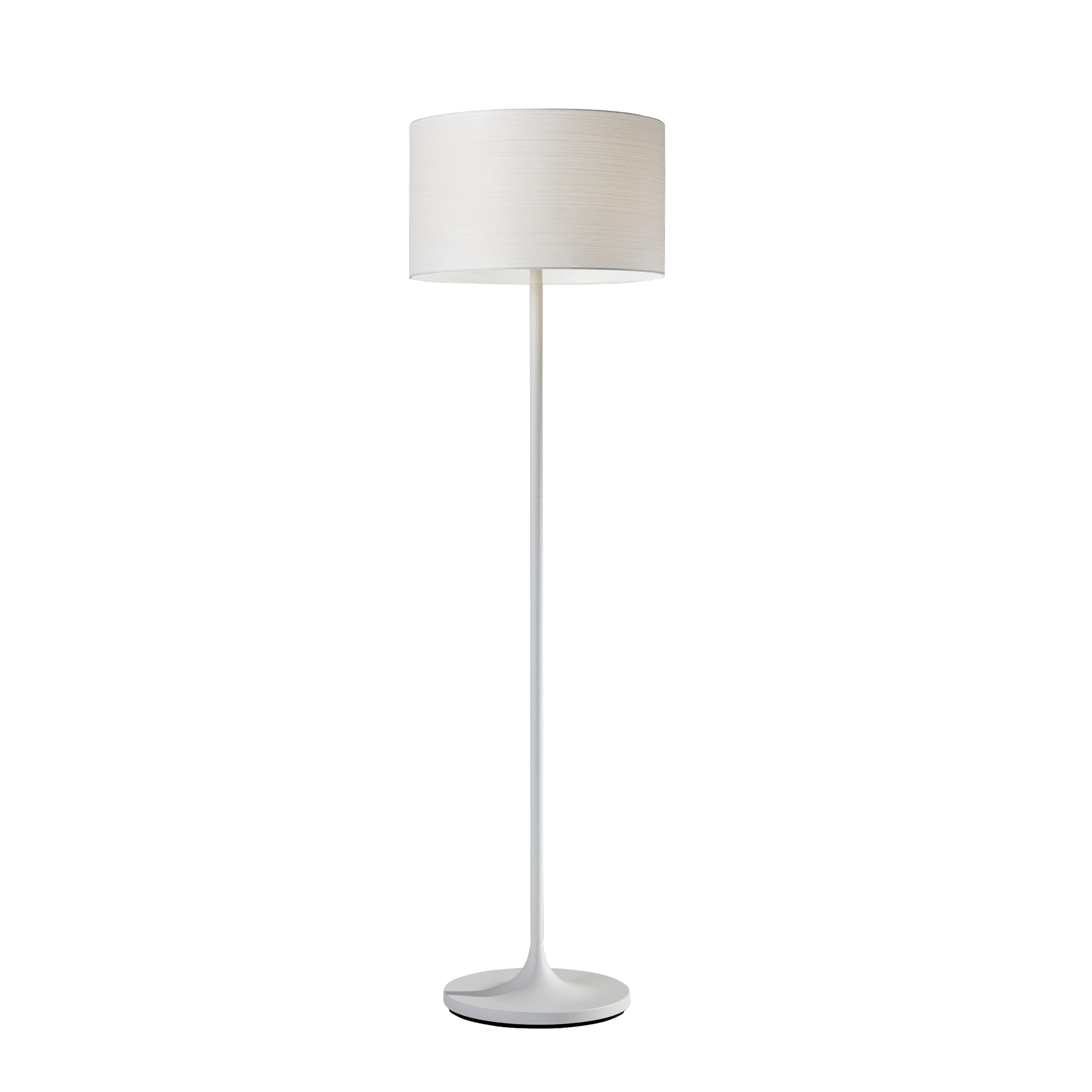 Adesso 6237-02 Oslo Floor Lamp - Corrosion Resistant, Scratch Proof, White Matte Finish Lighting Equipment With Metal Body. Tool