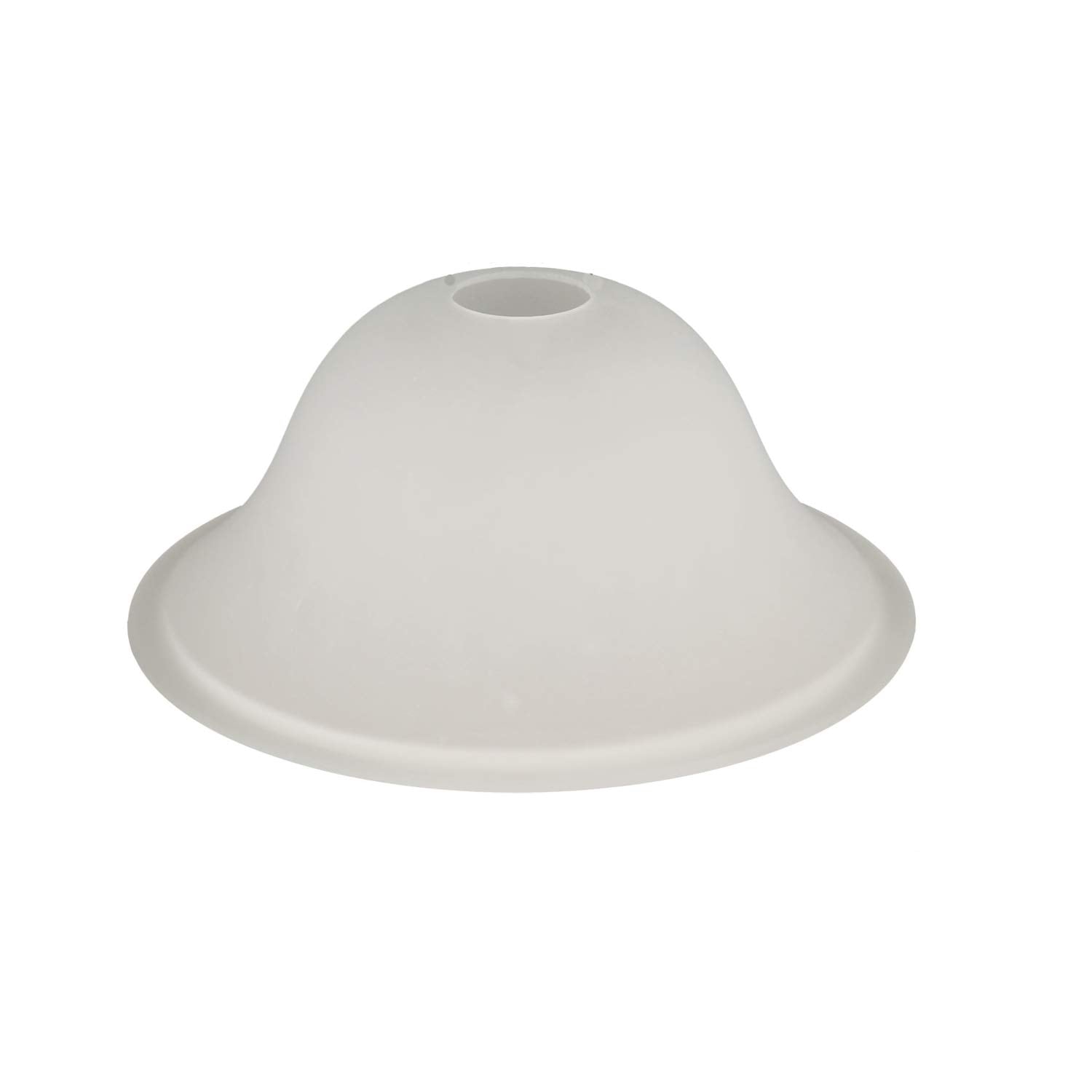 Giluta Small Floor Lamp Glass Shade Replacement Globe - Frosted Glass, 4.13in Height, 9.45in Width, Model A00040