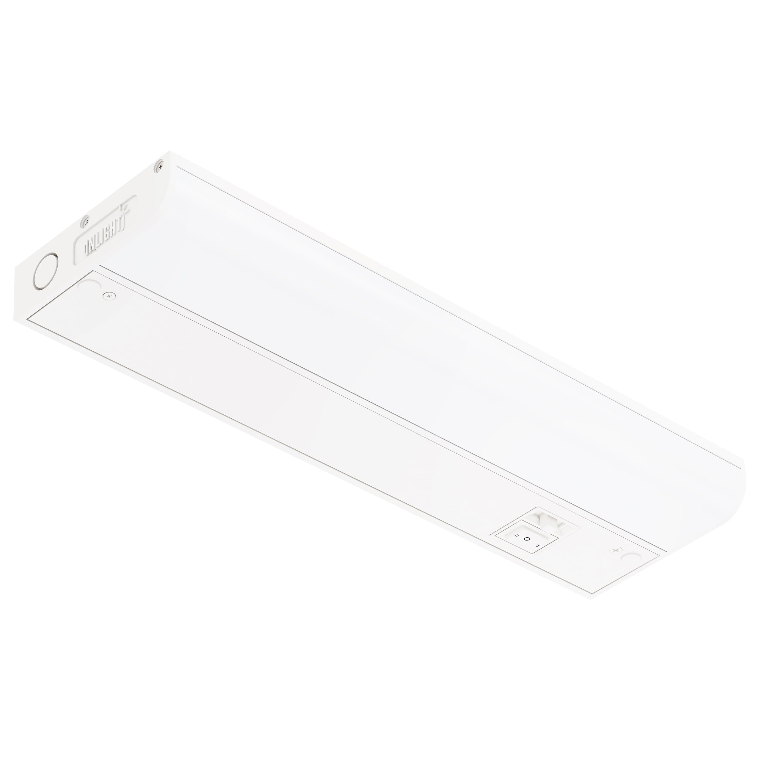 GETINLIGHT 12-inch Hardwired Only 5 Color LED Under Cabinet Lighting, Selectable 2700/3000/4000/5000/6000K, Dimmable, Matte Whit