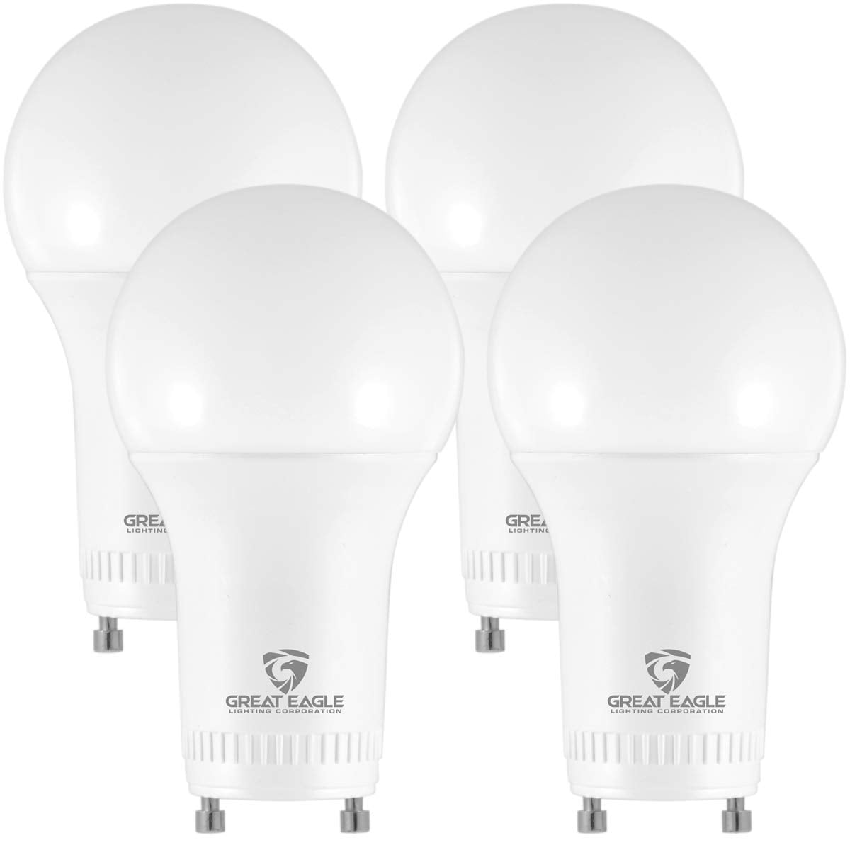 Great Eagle Lighting Corporation Led Gu24 Base, A19 Shape, 9W (60W Equivalent), Dimmable, 5000K Daylight, 750 Lumens, Ul Listed,