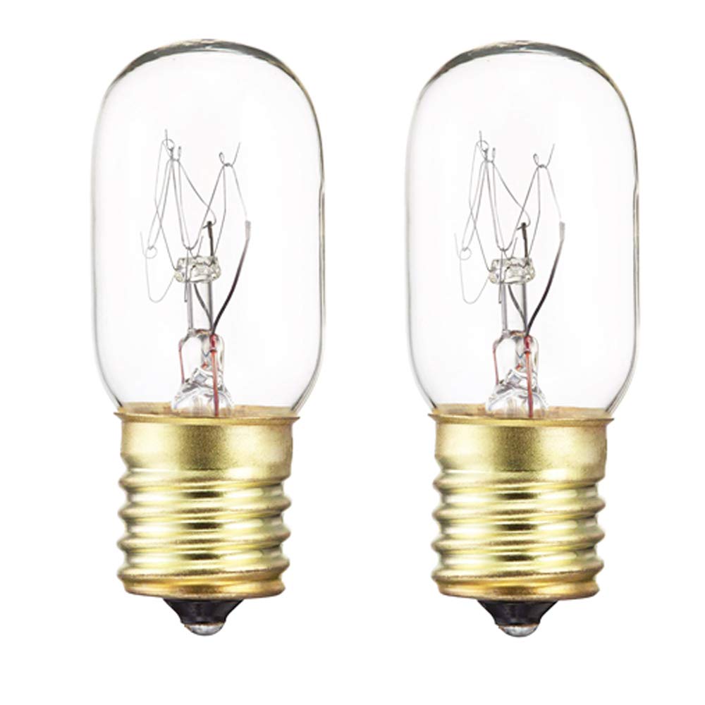 Xtricity 15W Incandescent Appliance And Himalayan Salt Lamp Light Bulb, T7, E17 Intermediate Base, Dimmable, 130V (2 Pack)