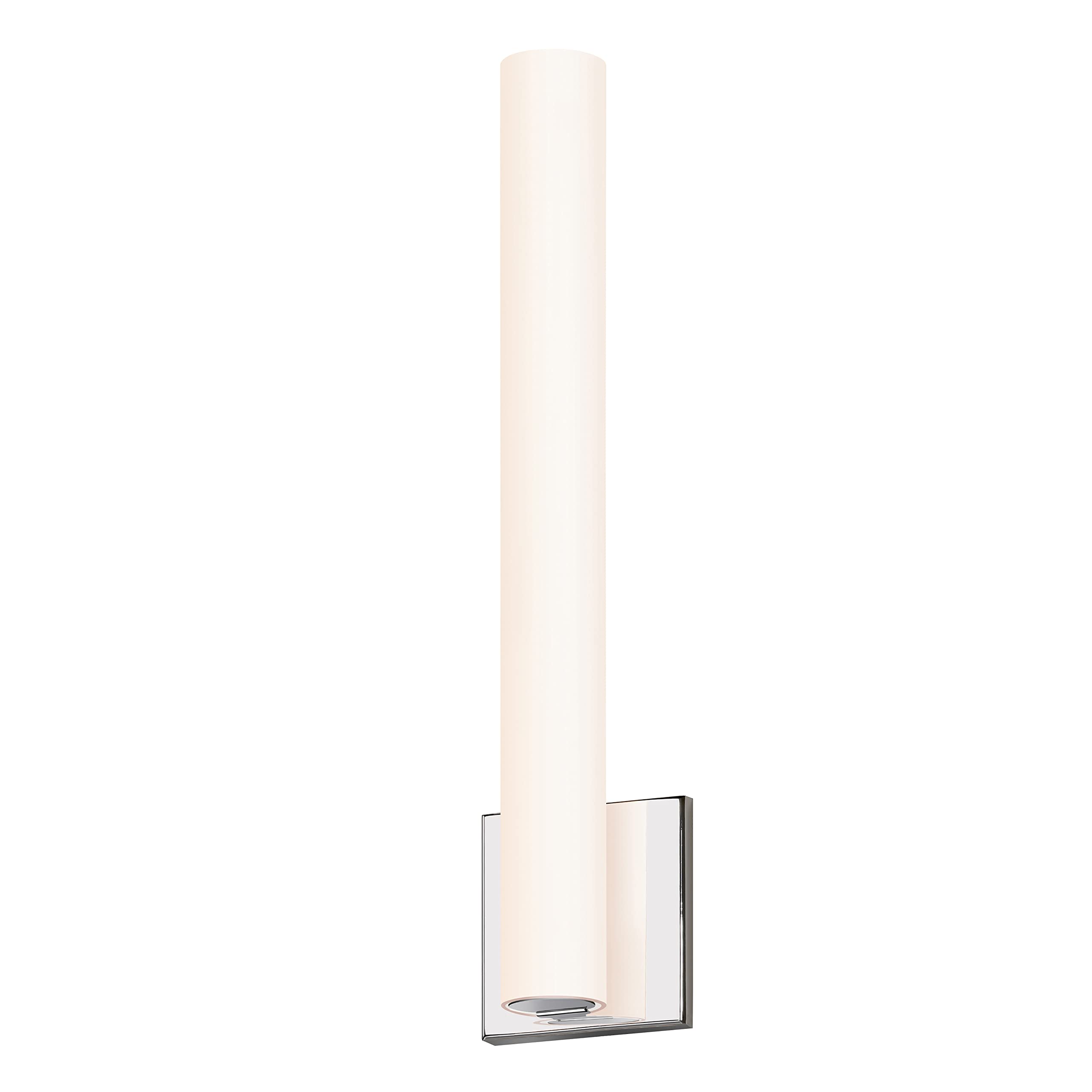 Sonneman Modern Lighting 2442.01-FT Tubo Slim LED Modern Linear Wall Sconce for Bathroom, Hallway, Entryway, Staircases or Livin
