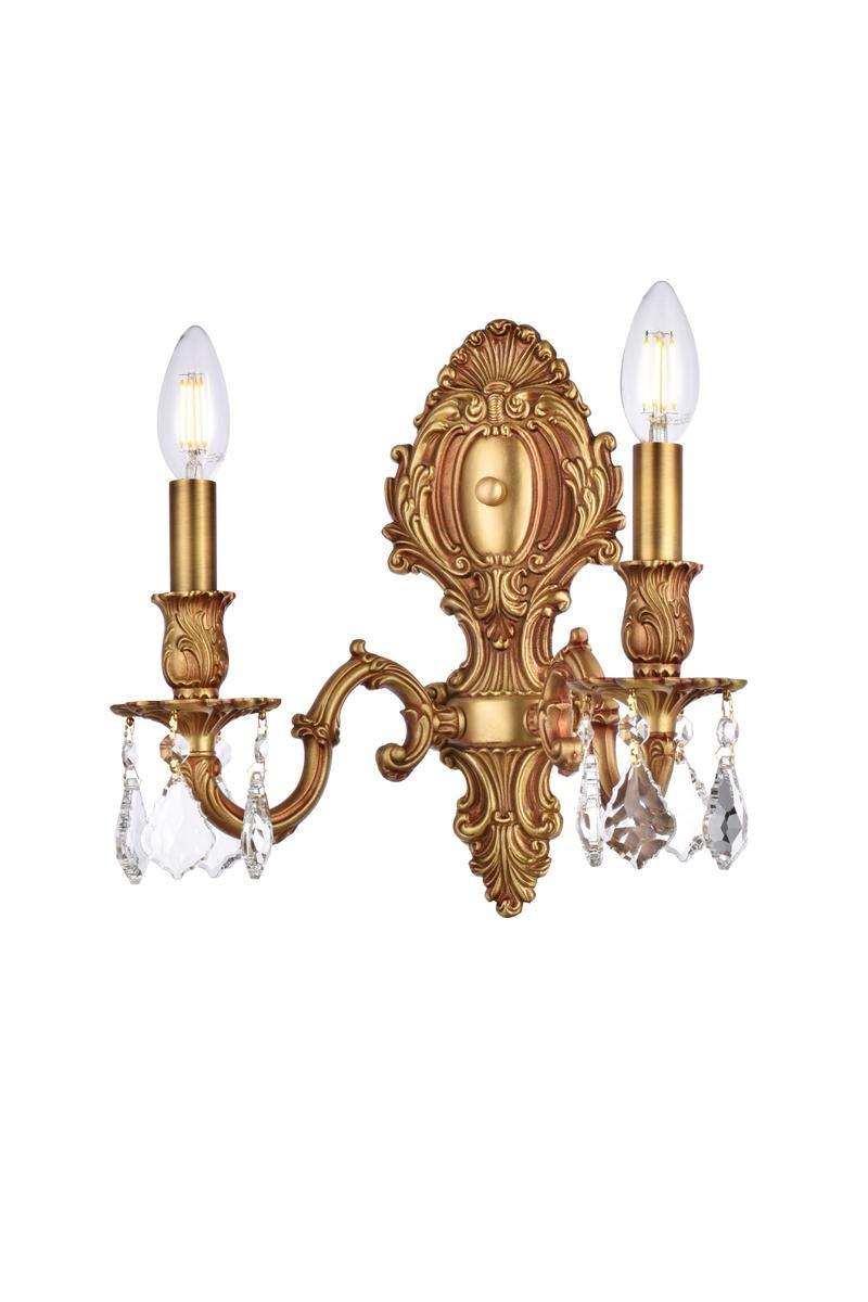 Elegant Lighting 9602W10Fg/Rc Royal Cut Crystal