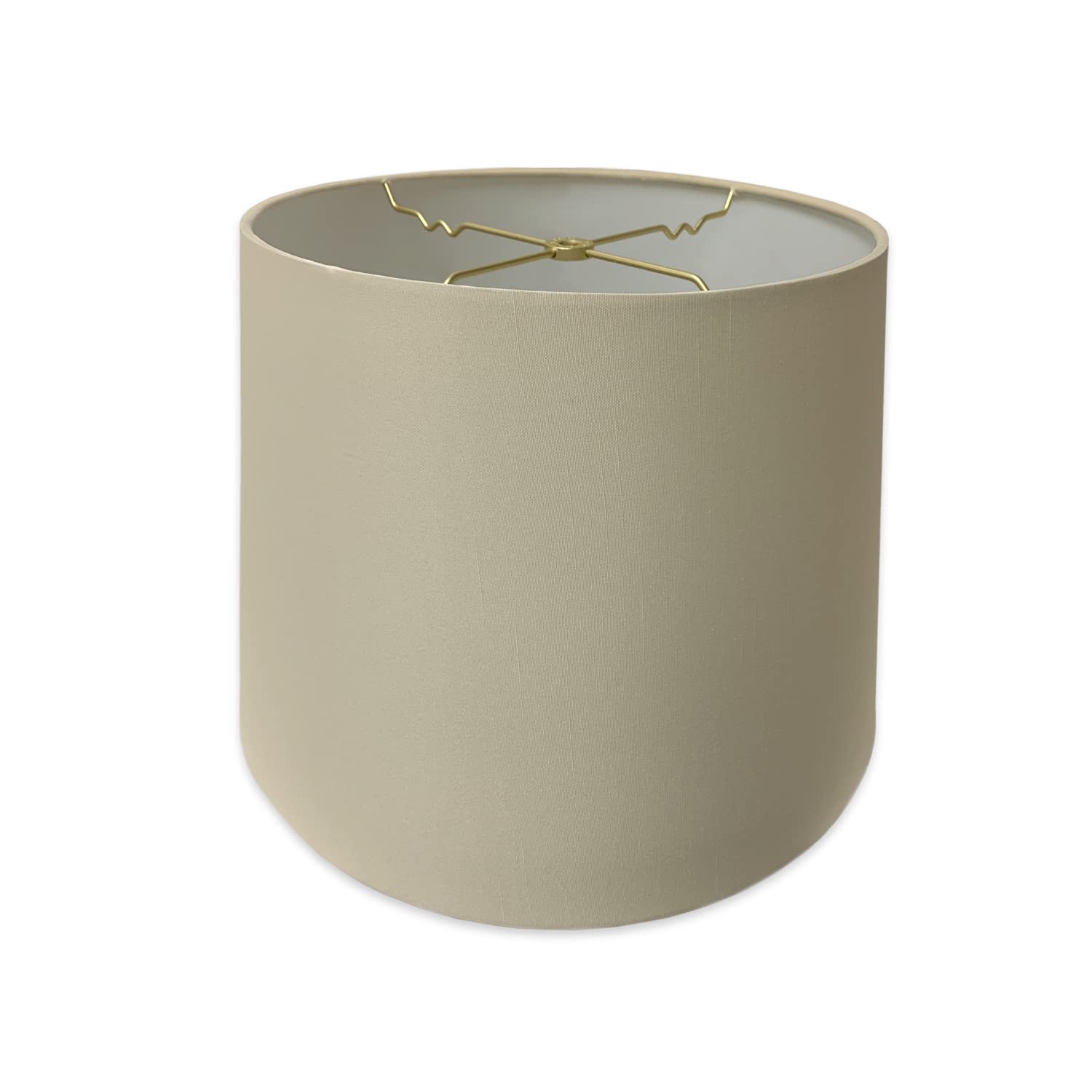 Royal Designs, Inc. Tapered Shallow Drum Shade Fabric Beige 13 x 18 x 12 Model HB-606-18BG