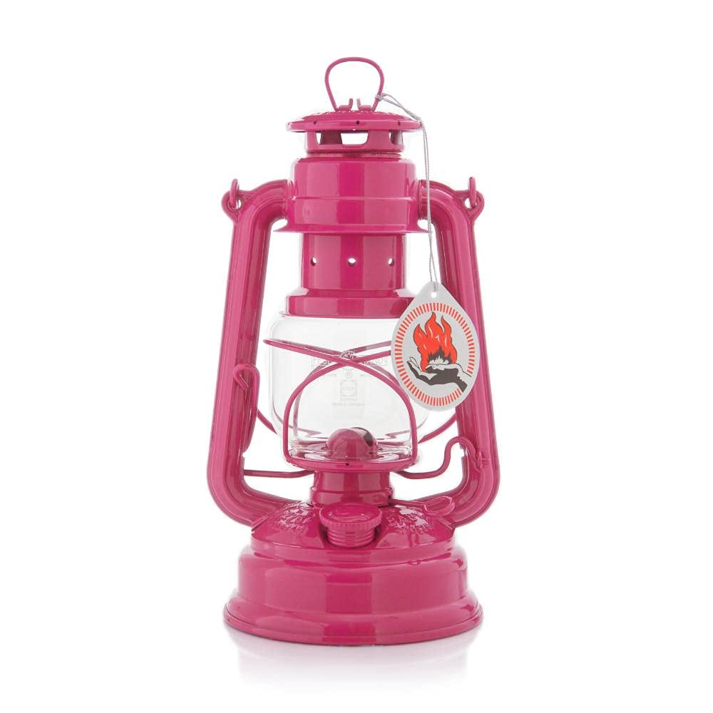 Feuerhand Outdoor Kerosene Fuel Lantern, German Made Weather Resistant Baby Special 276 Galvanized Hurricane Lamp for Camping or