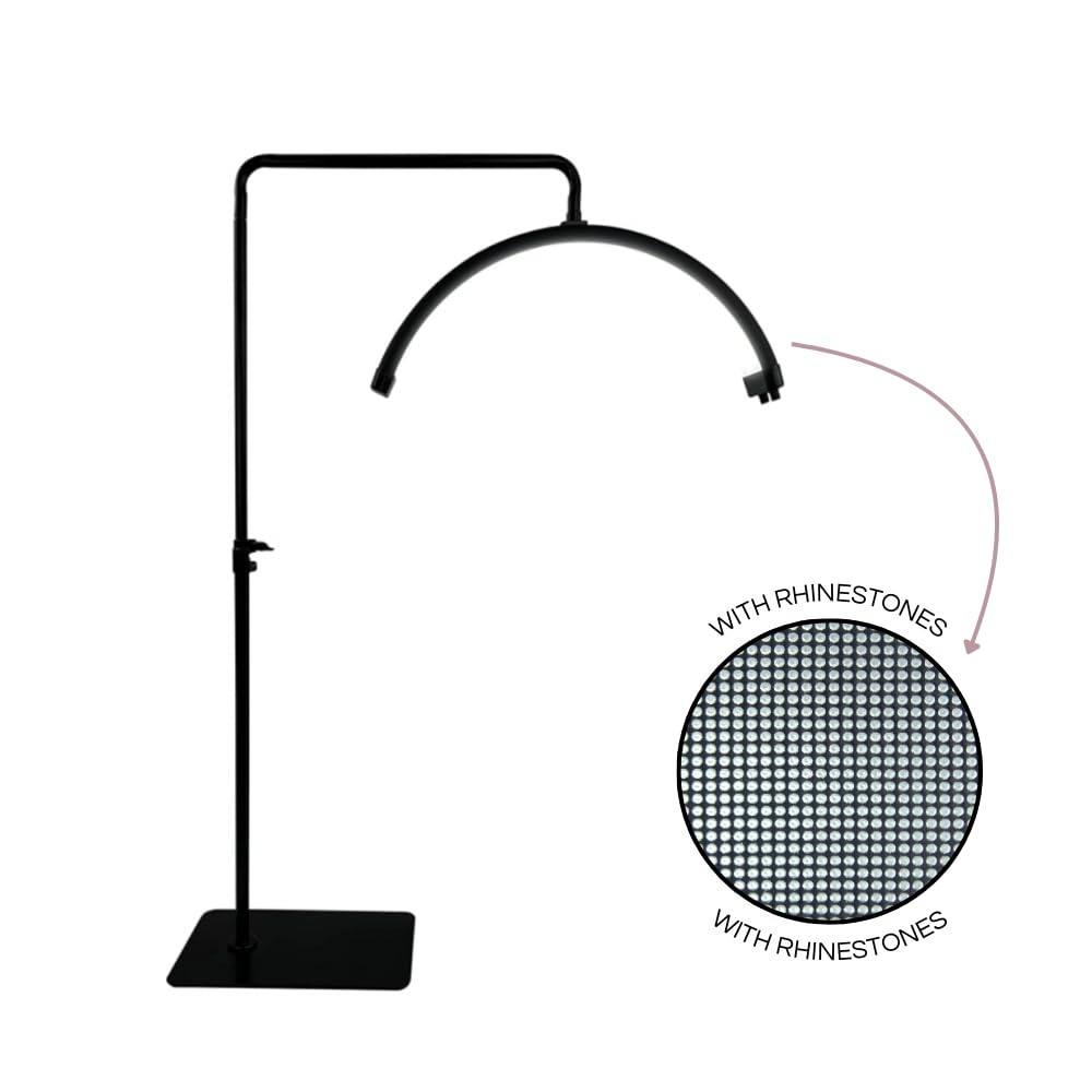 Atlas View Diamond Eyelash LED Floor Light, Estheticians, Tattoos, Pmu, Facialist Moon Lamp, Lighting for Beauty, Skincare, Lash
