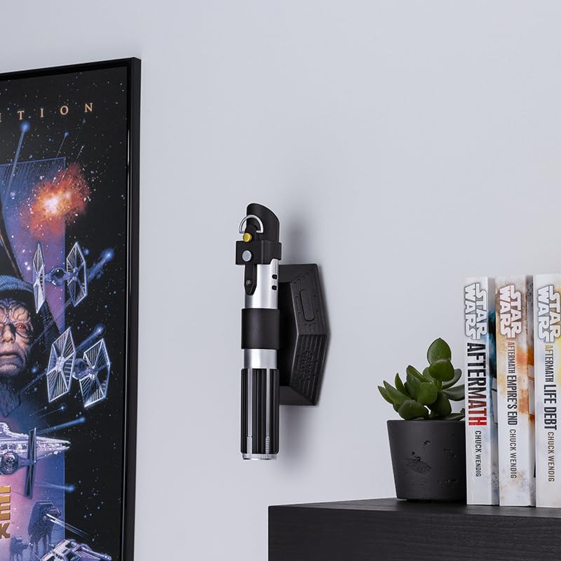 Star Wars Lightsaber Wall Light - Officially Licensed Uplighter, Featuring Red Light, Sith and Jedi Tribute Collectible Lighting